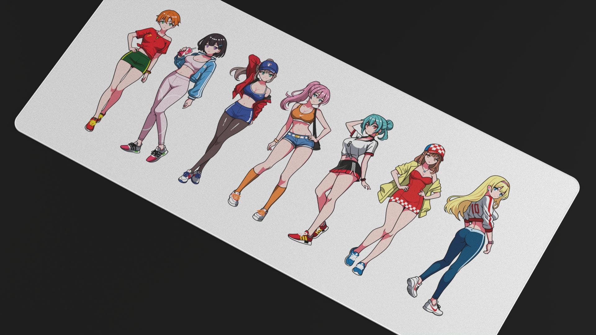 Euro fangirls Deskmat