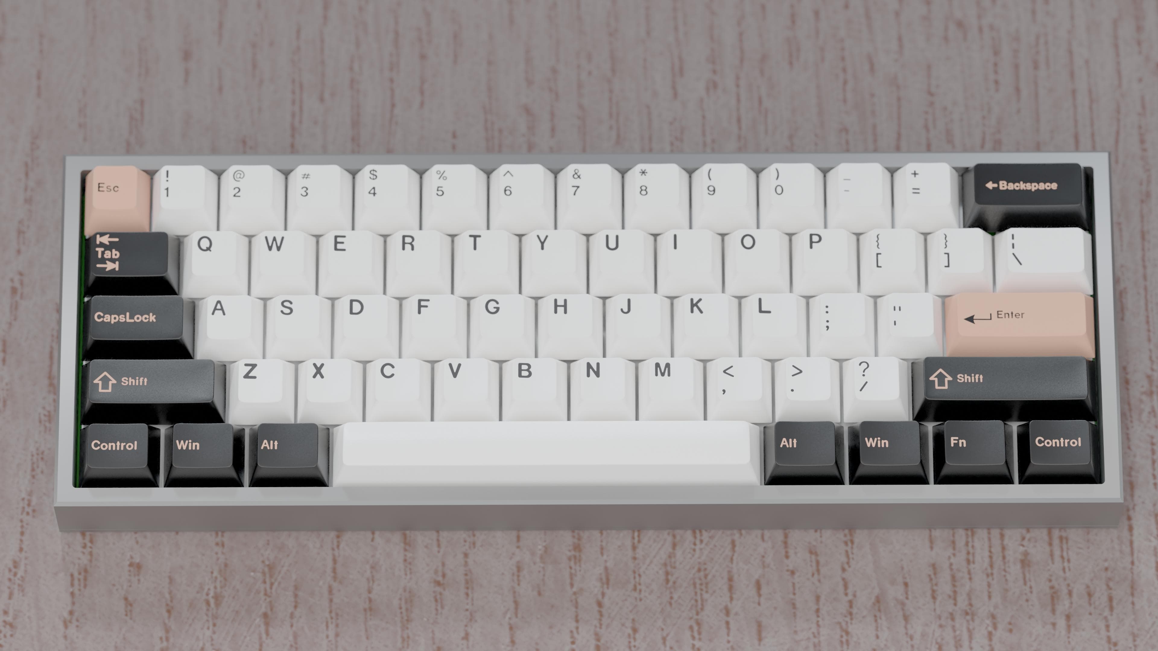 Oxalis60 - A 60% integrated-plate mount keyboard - UPDATED price + colors image 8