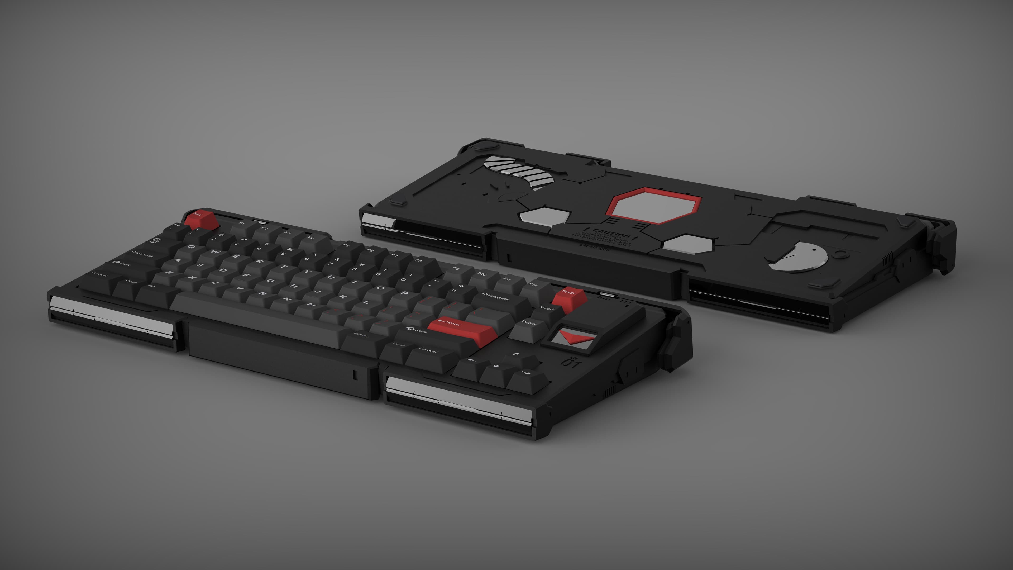 【IC】EM-01 80% Mecha-Themed Keyboard (by Zero G) image 12