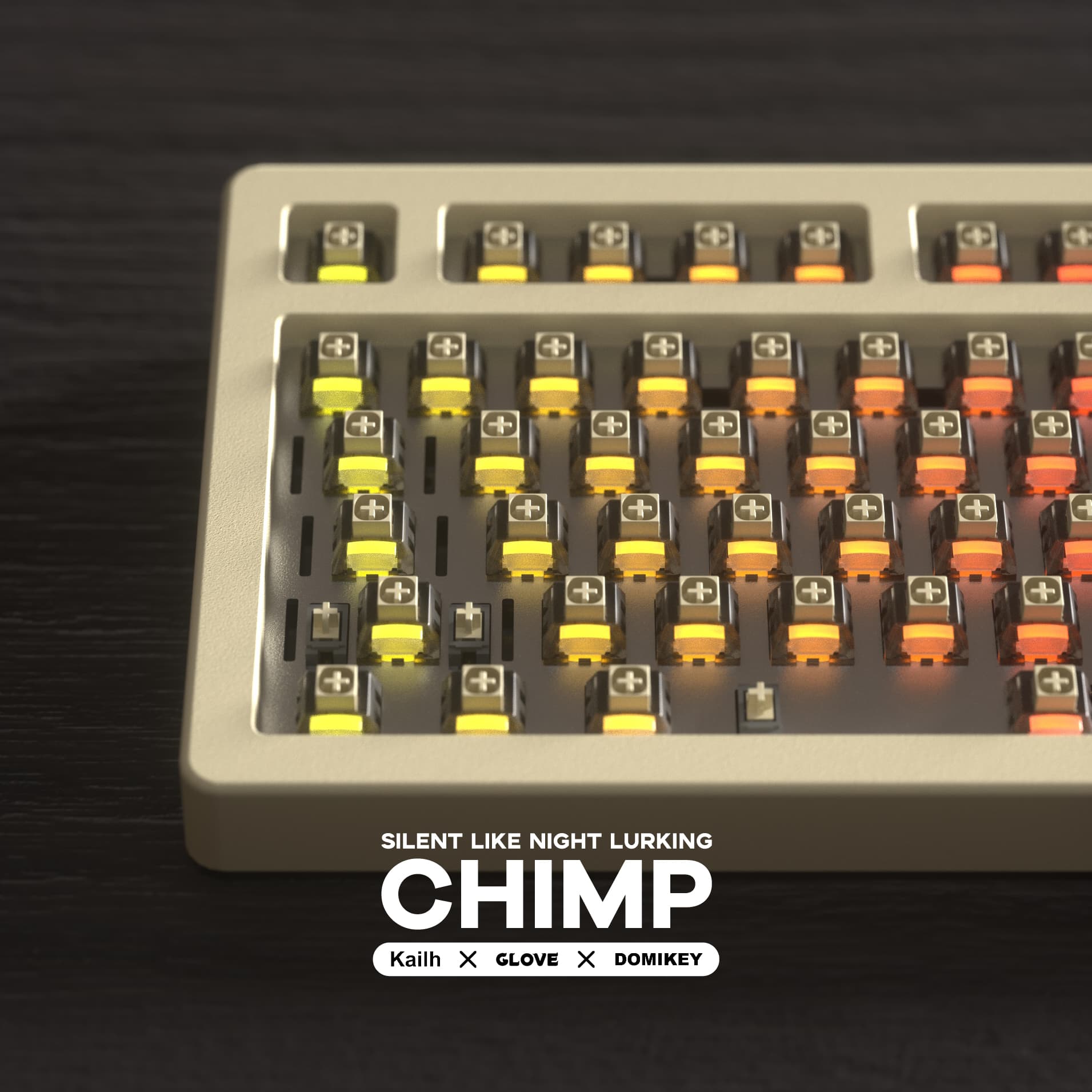 Domikey X GLOVE APES THEME PRODUCTS Keycaps & keyboard & Switchs & Pazzle image 36