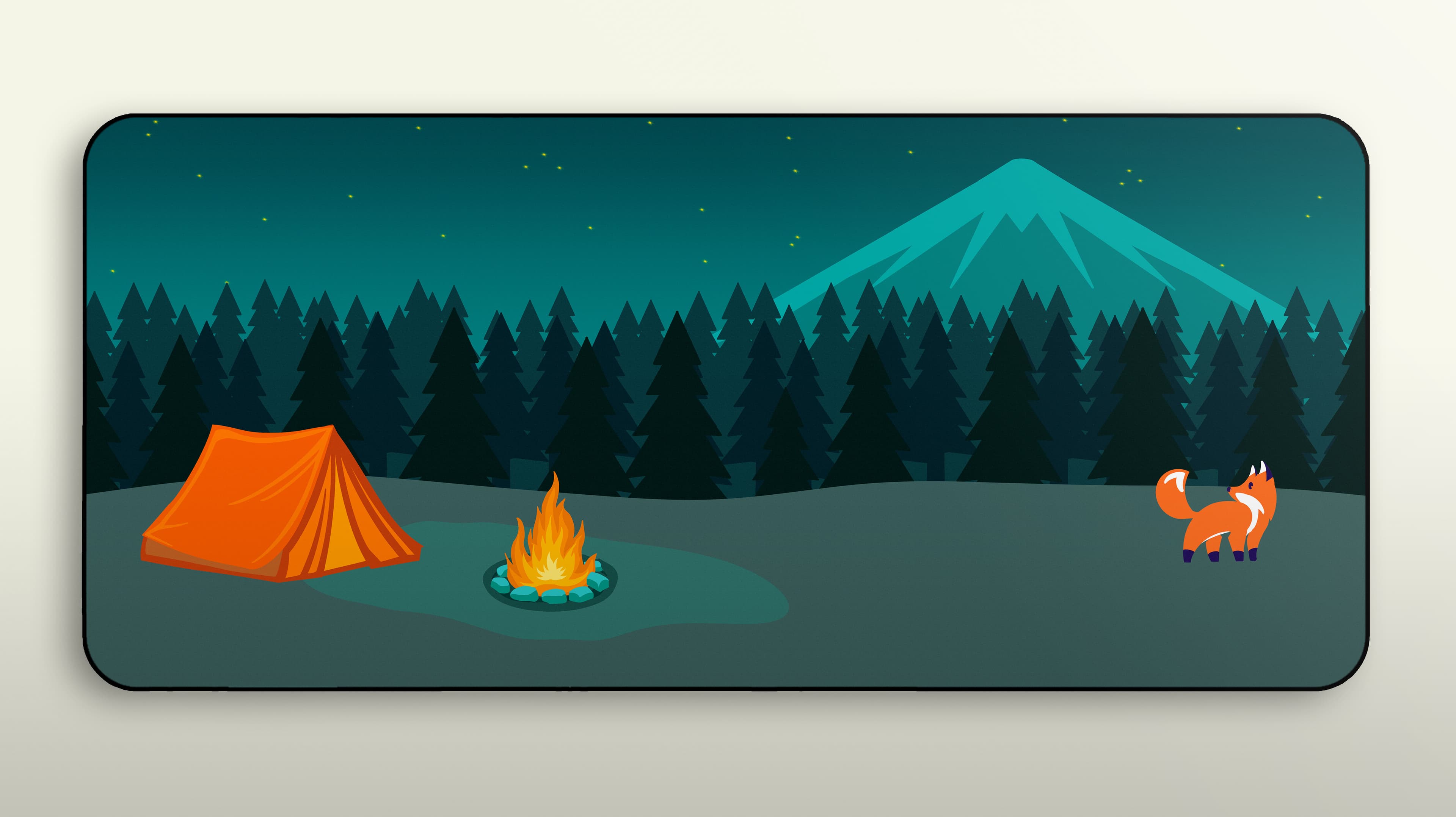 Camping Ground Deskmat - Updated with Renders