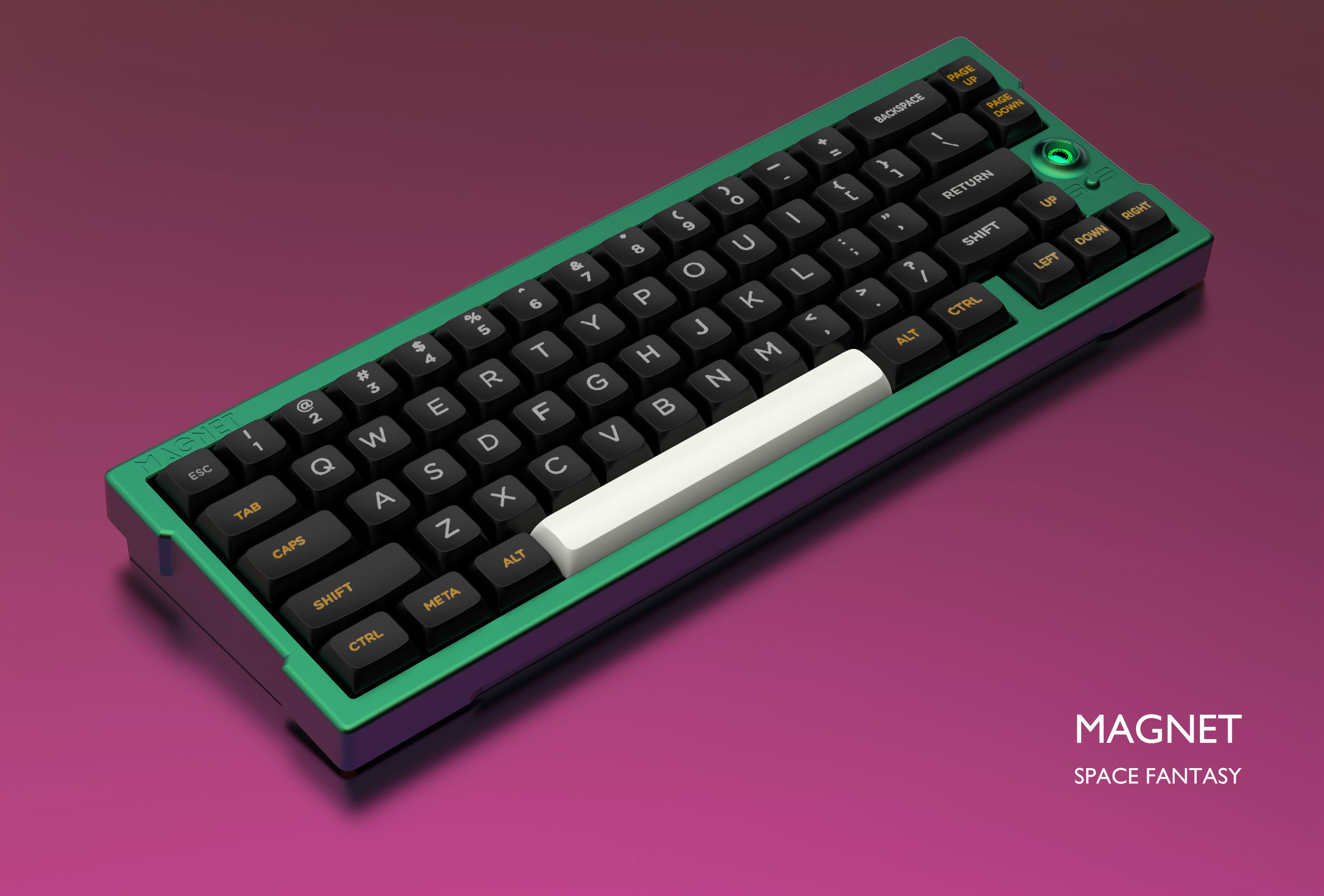 Magnet -65% keyboard-Gasket/ Bluetooth/Hotswap(update additional indicator) image 16