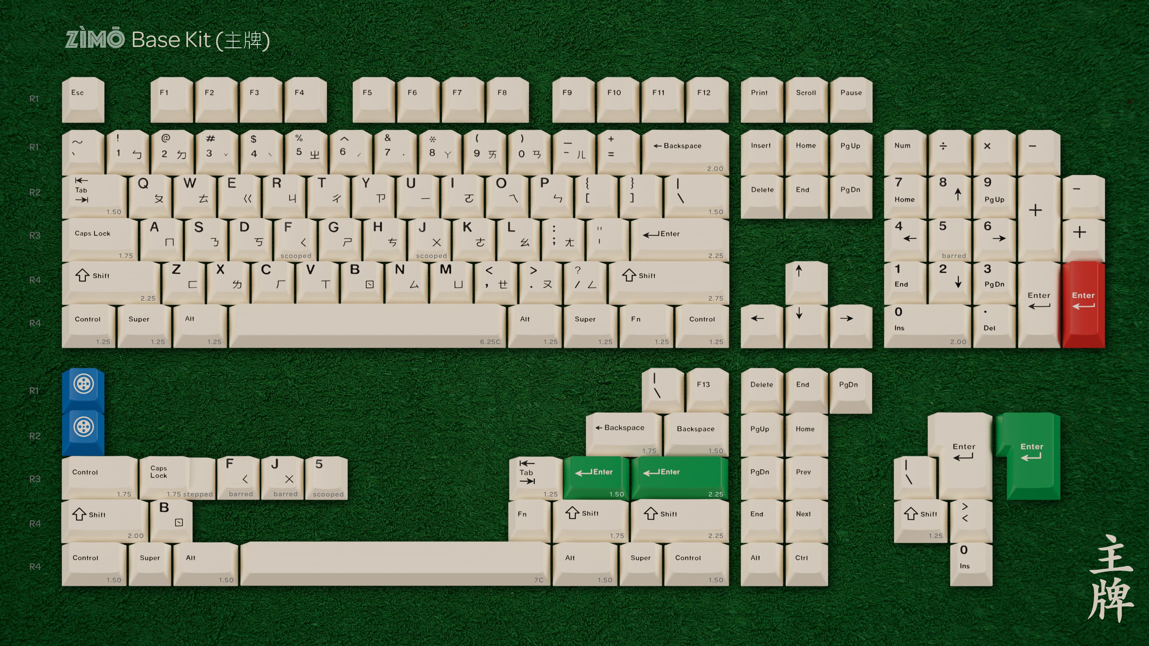 GMK Zìmō「自摸」- Hibi Metal Artisan Reveal | GB 5/5 to 6/6 2022 image 3