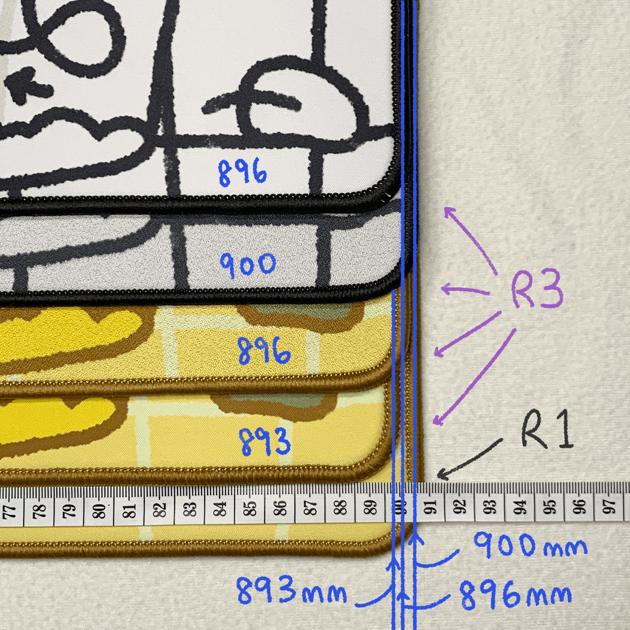 うちゅうのピクニック(uchu no pikuniku) Desk Mat - INSTOCK image 42