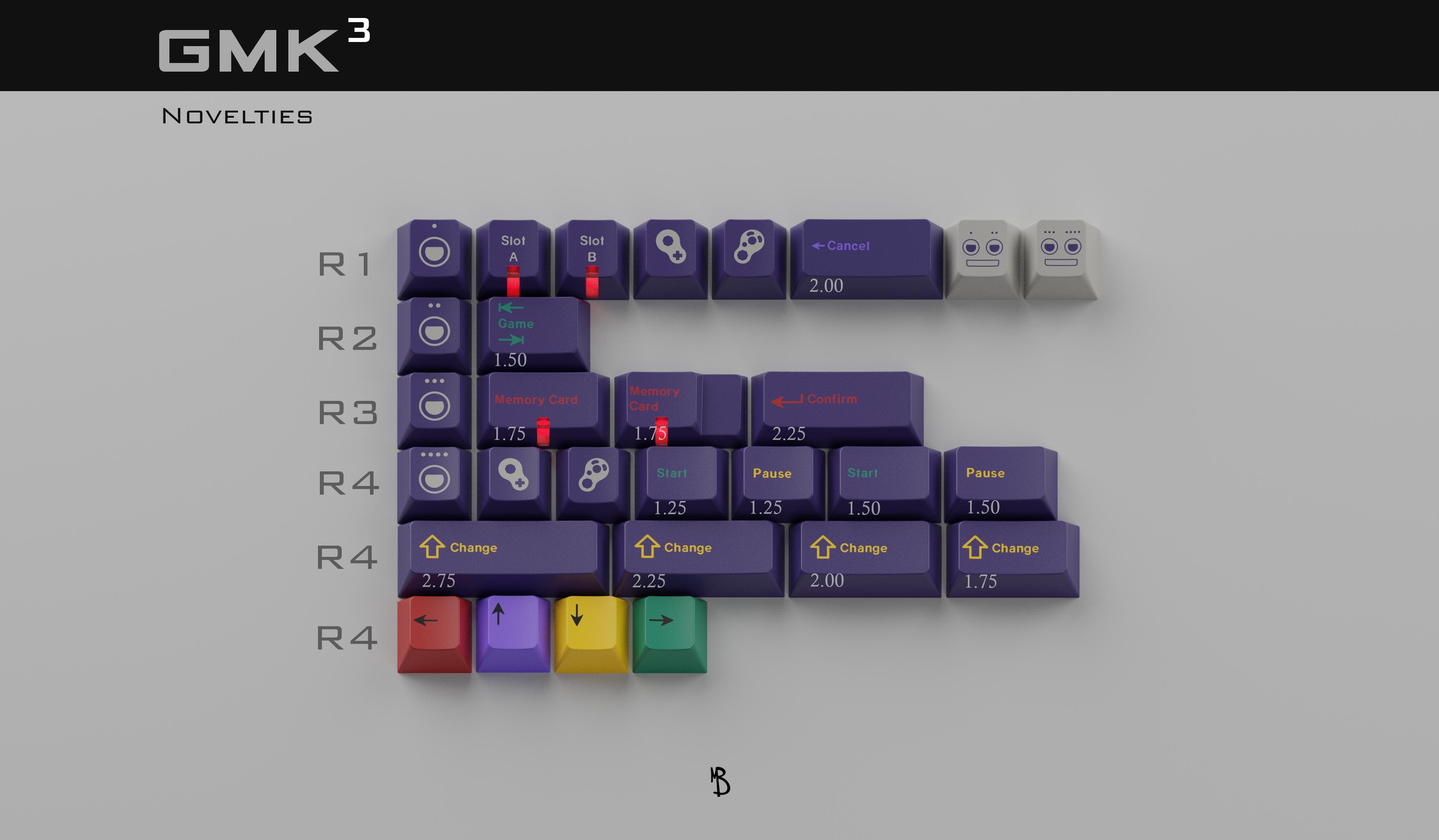 GMK ³ - a cube(d) console inspired set! - GB March 3rd to 24th - Pricing! image 4