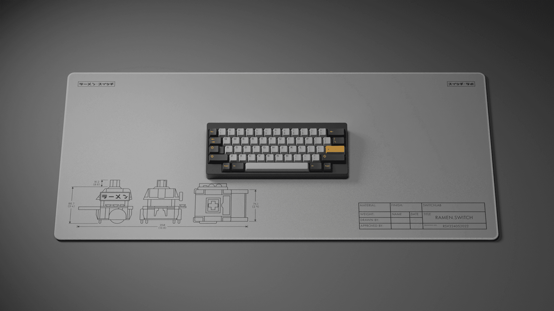 Ramen.switch V2 Deskmat | Group Buy is Live!