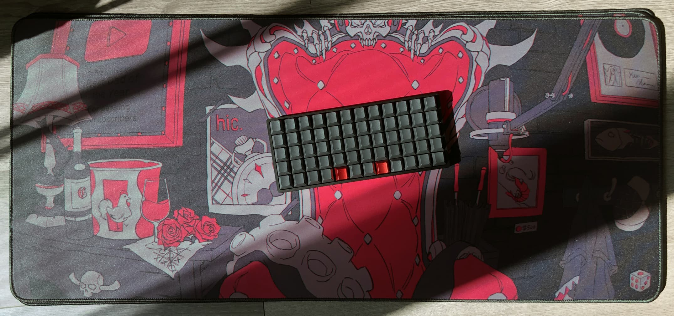 DomINAtion / Now Streaming Deskmat | Pre-order (not GB) image 4