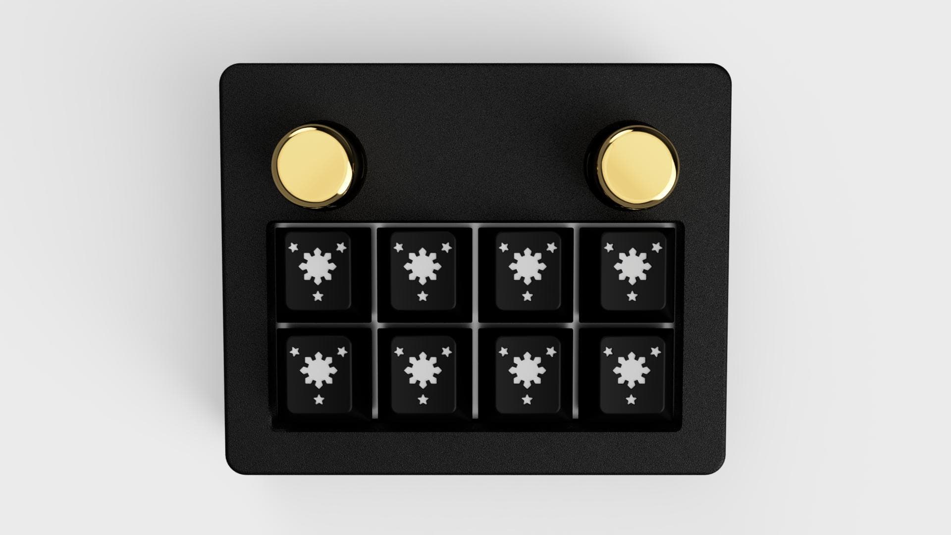 Octopad+ - 8-key Macropad w/ 2 Rotary Encoders (E-White Proto Pics Inside) image 4