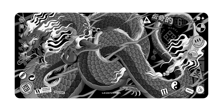 Legendary Deskmat / Keyboard Mat | Added photos of prototypes image 2