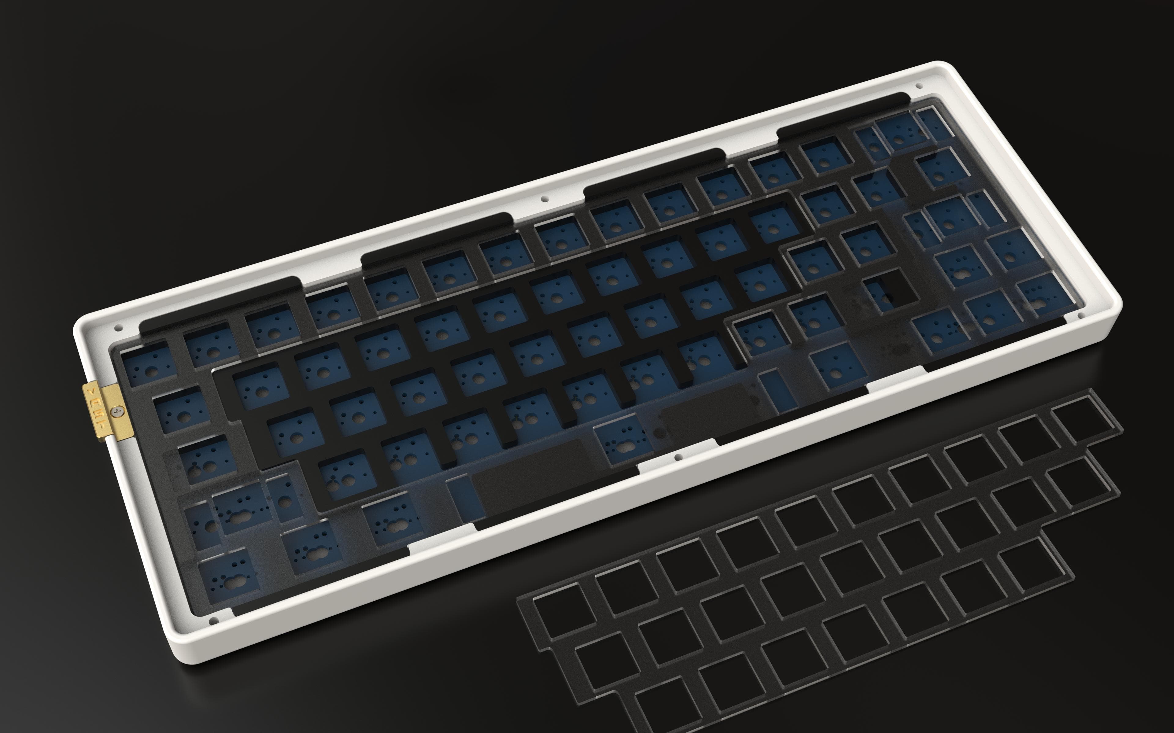 Vast60 r2- 60% gasket keyboard image 4