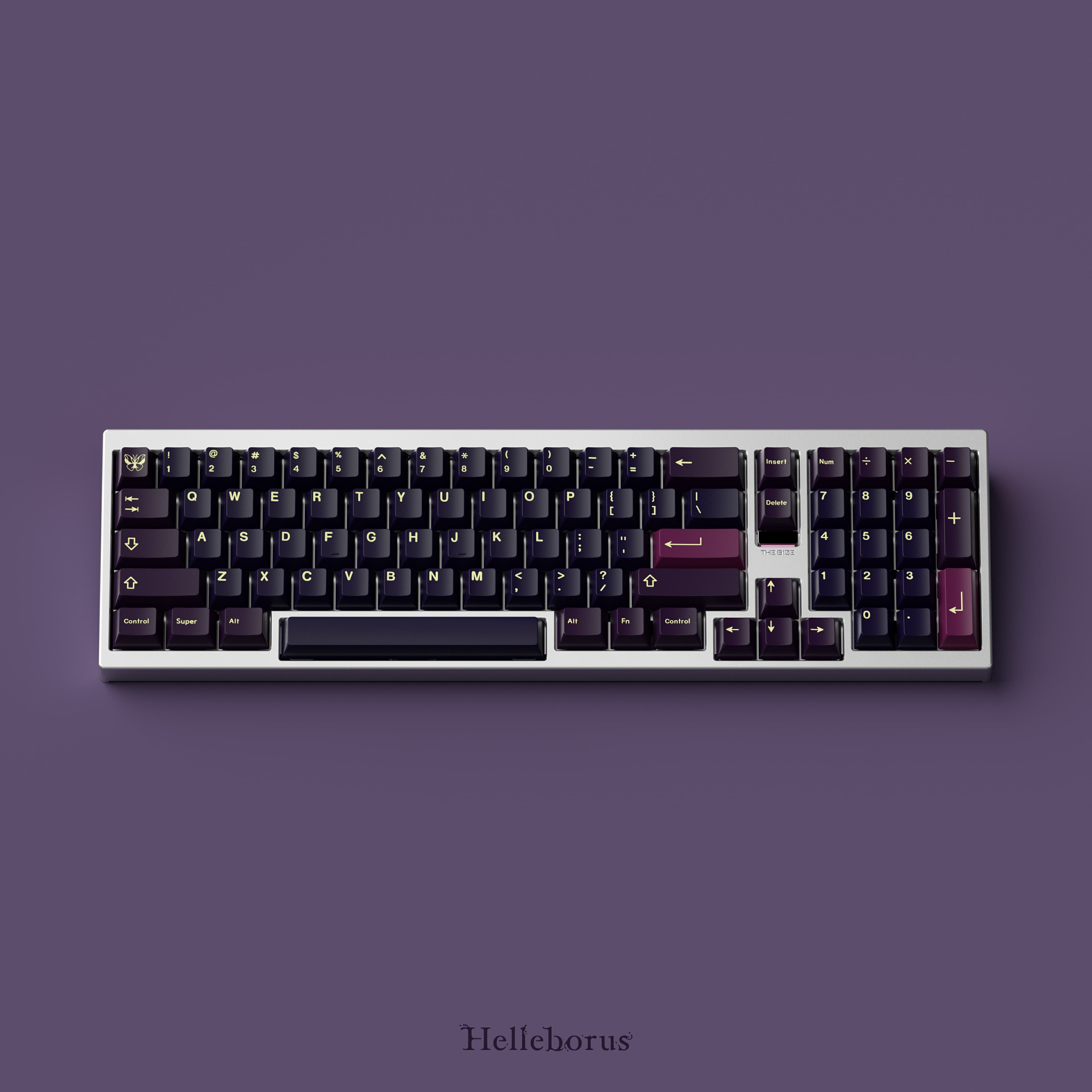 【IC】Key Kobo-Helleborus |Christmas Roses blooming in the dark night image 12