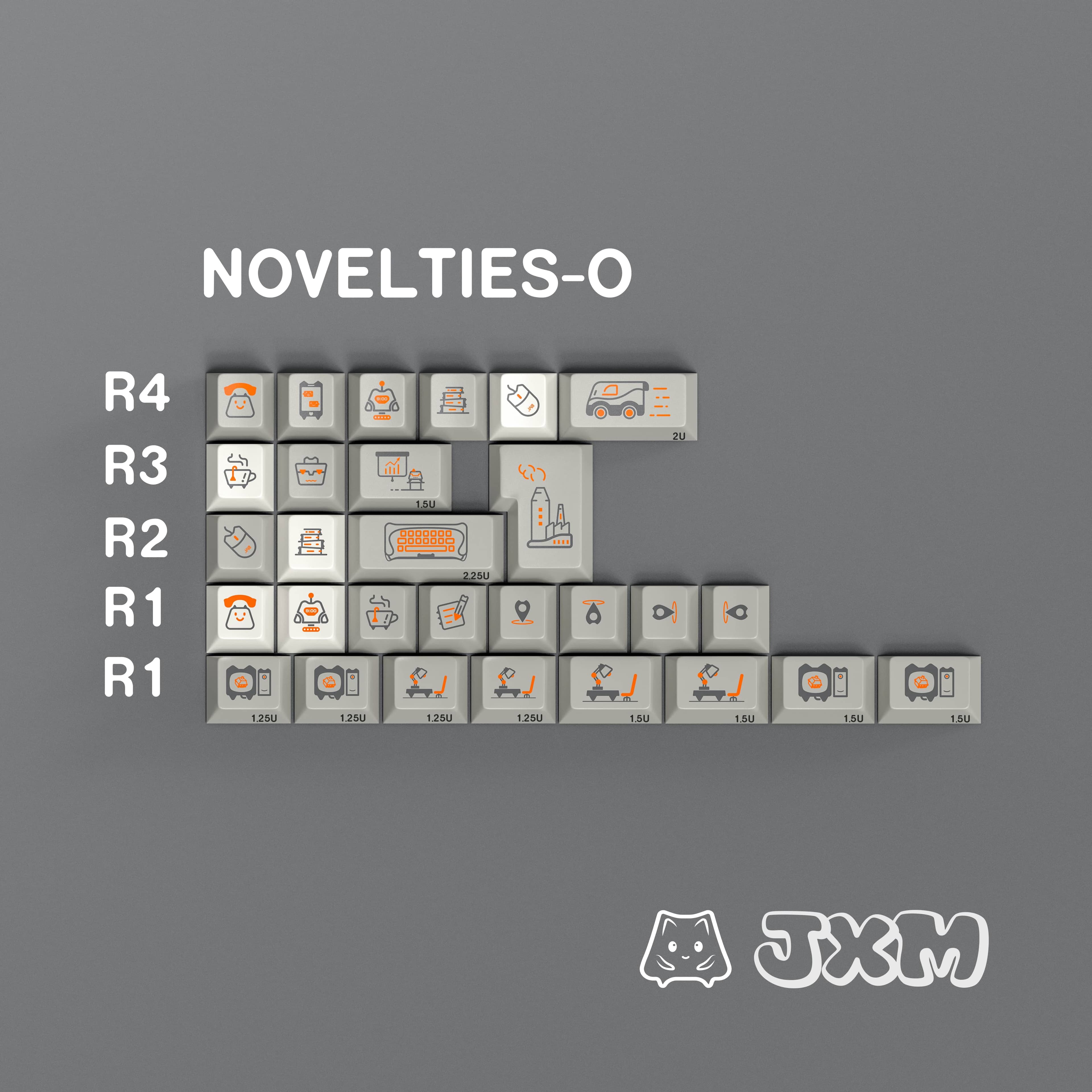 JXM KEYCAPS-Vitality Image in Working State image 6