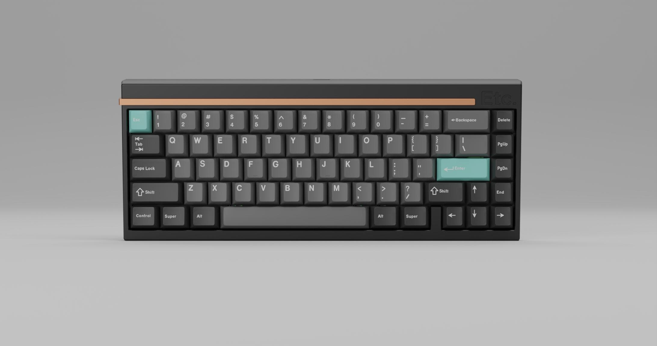 Etcetera - 65% Plateless PCB-top-mount with leaf-spring(New Sound Test!) image 2