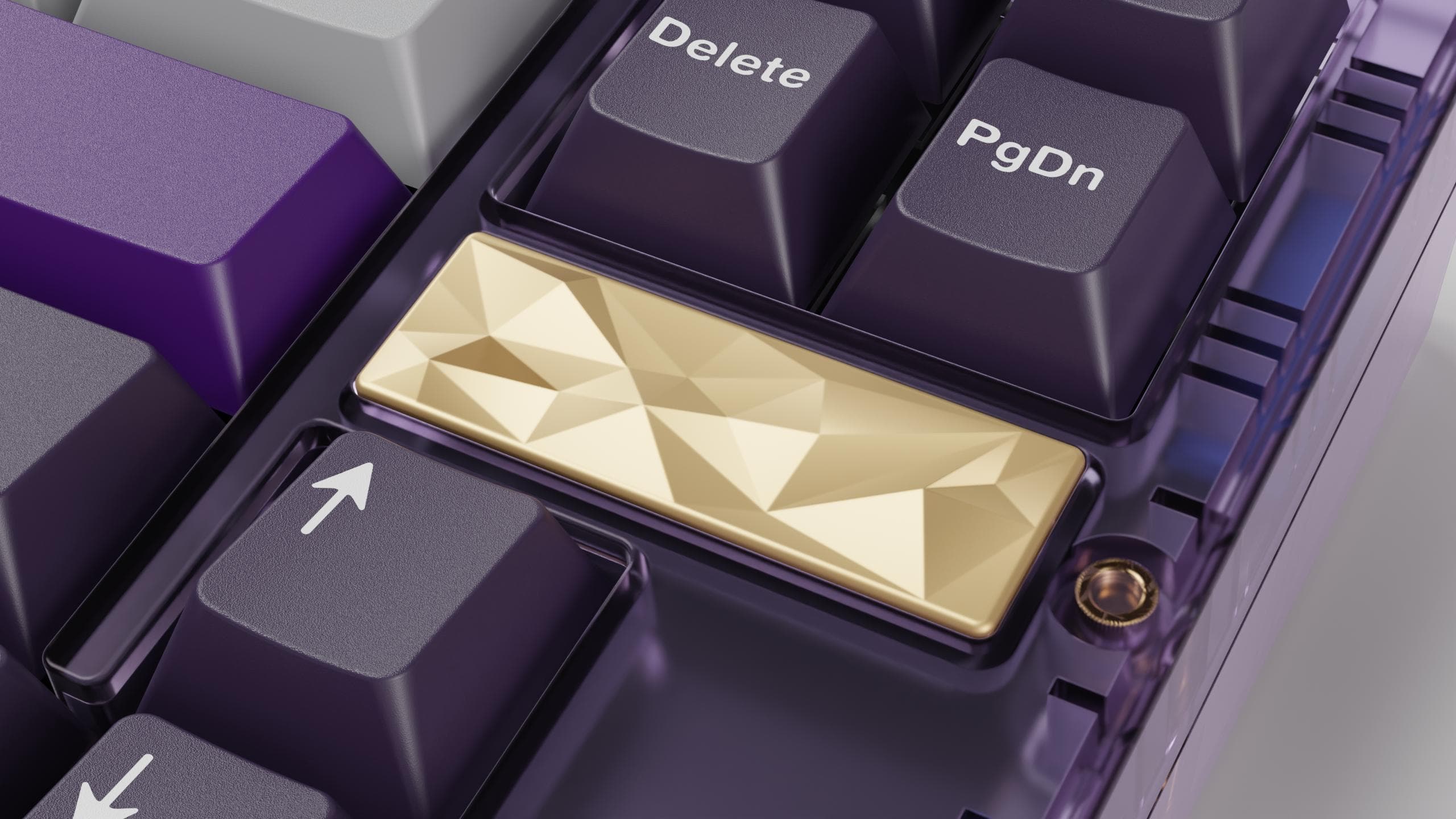 Ikki68 Aurora V2-3D Badge|Alu-PC-Stitched Plate|Tri-mode PCB|Aurora Pad image 5