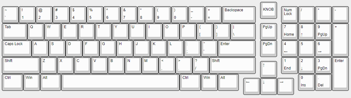 Balance - F-Row-Less 1800 Keyboard with a Knob [UPDATED - GB 7/30] image 4