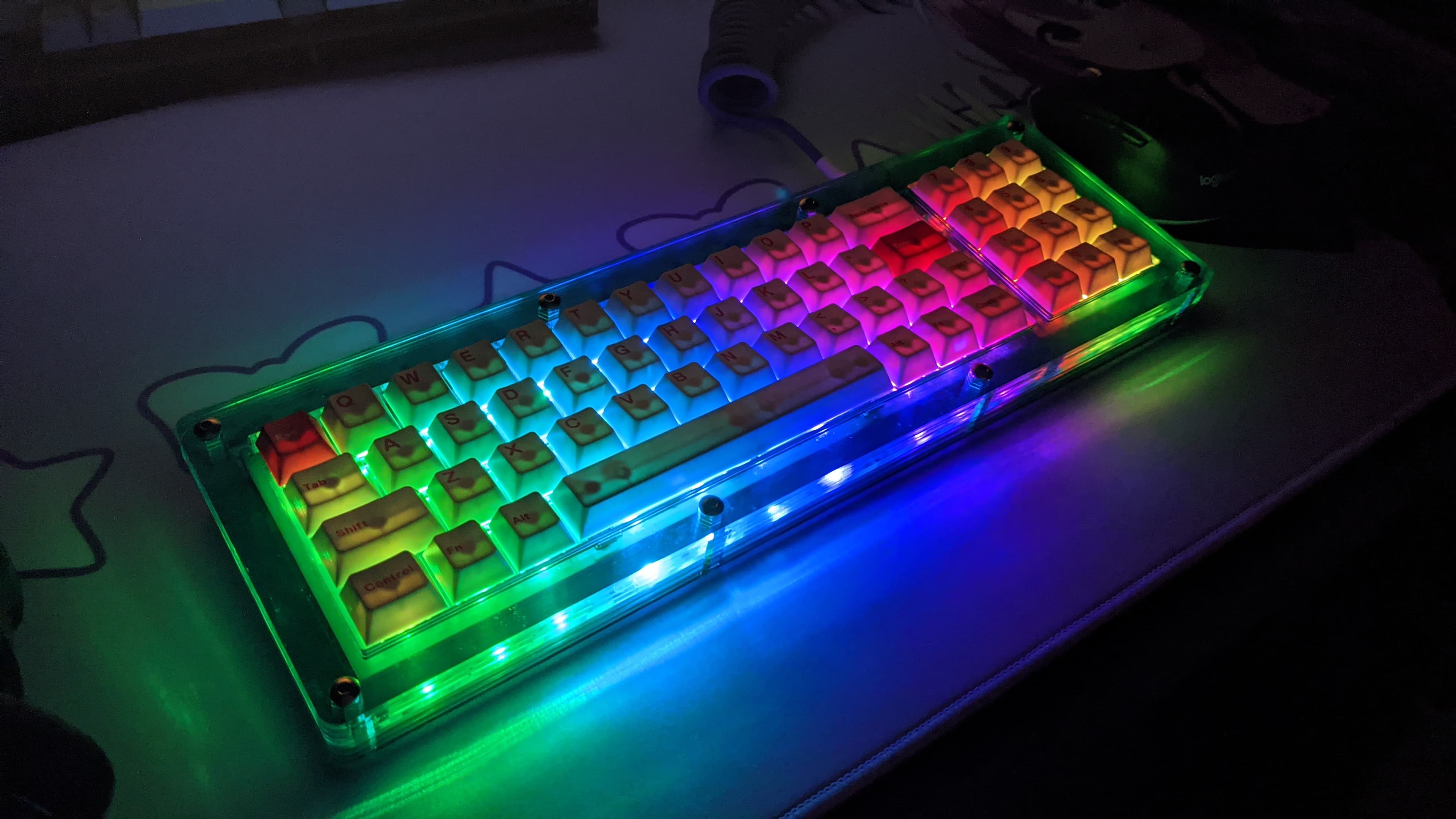 Colavan - Van-Style 40% with a 12-key numpad and RGB image 3