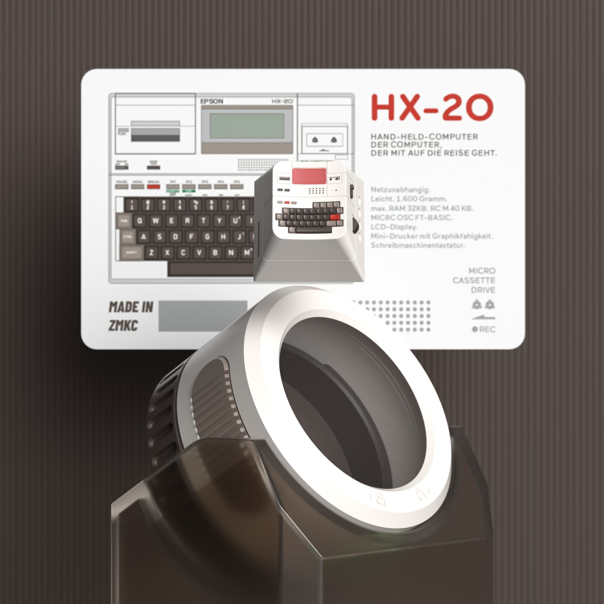 Domikey HX-20 | Vintage keycaps from the 80‘s image 34