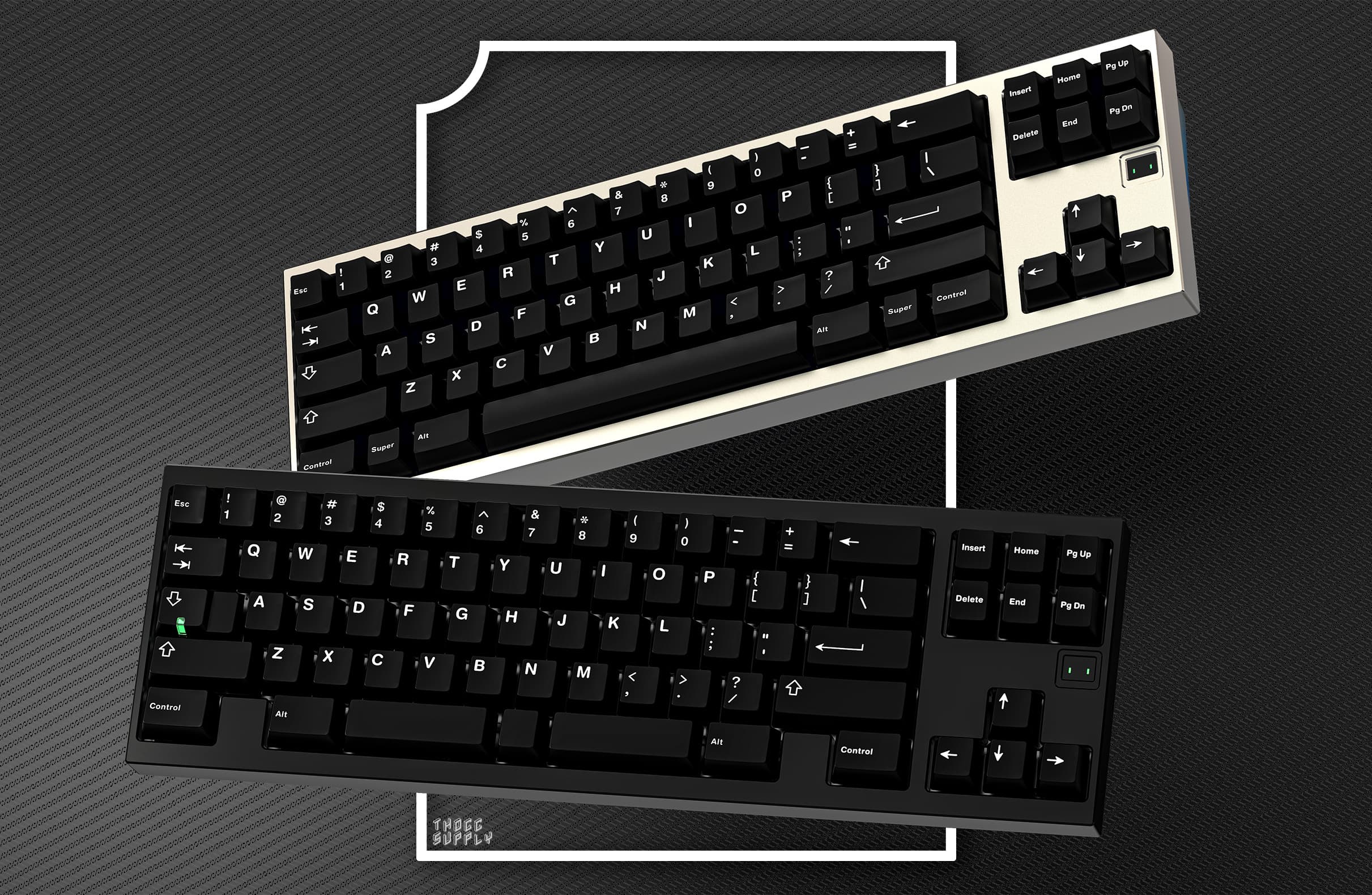 XOX70 FRL TKL - Gasket mounted,longer, better looking 70%