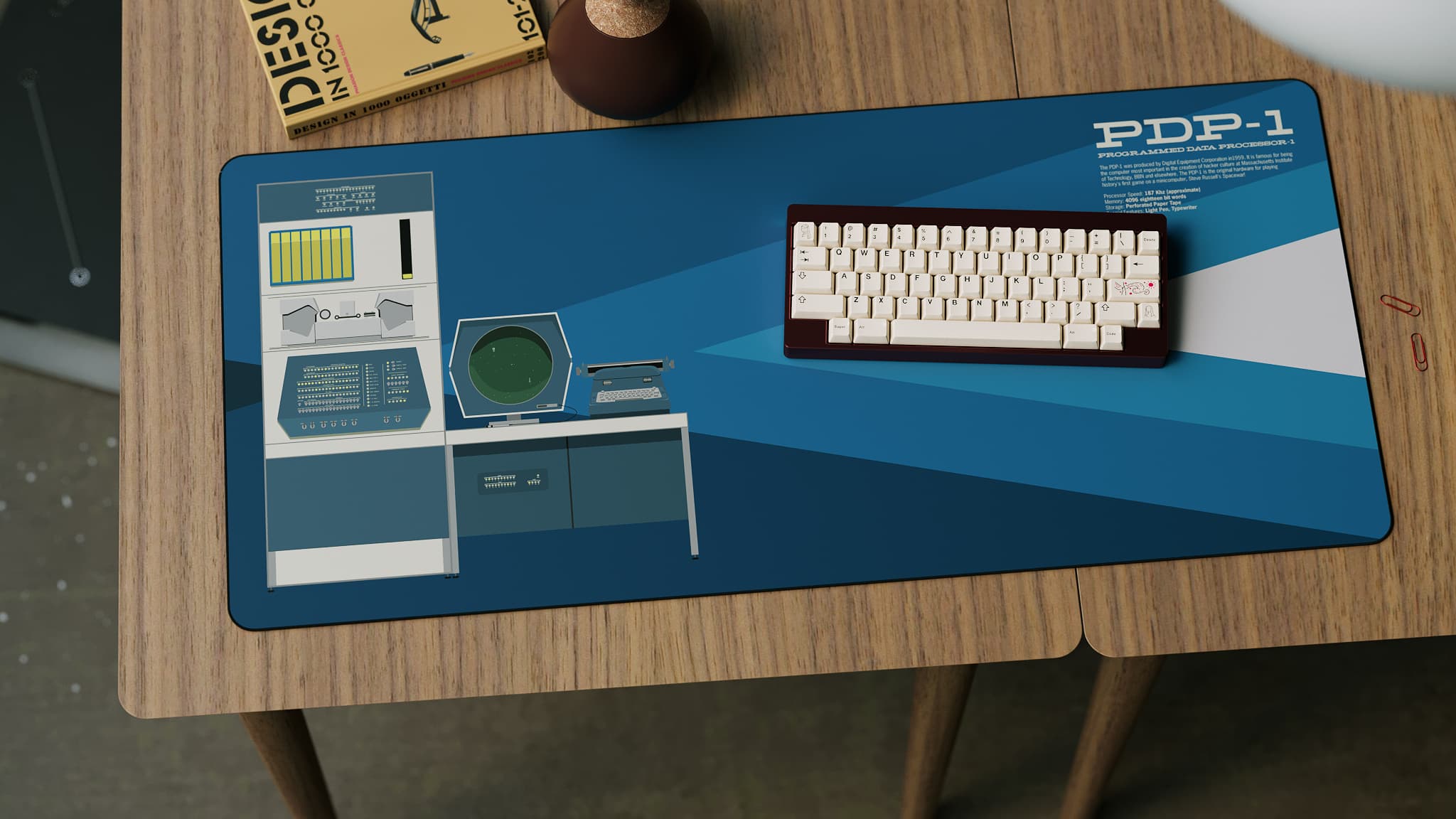 Retro-Computing Deskmats: PDP-1 image 2