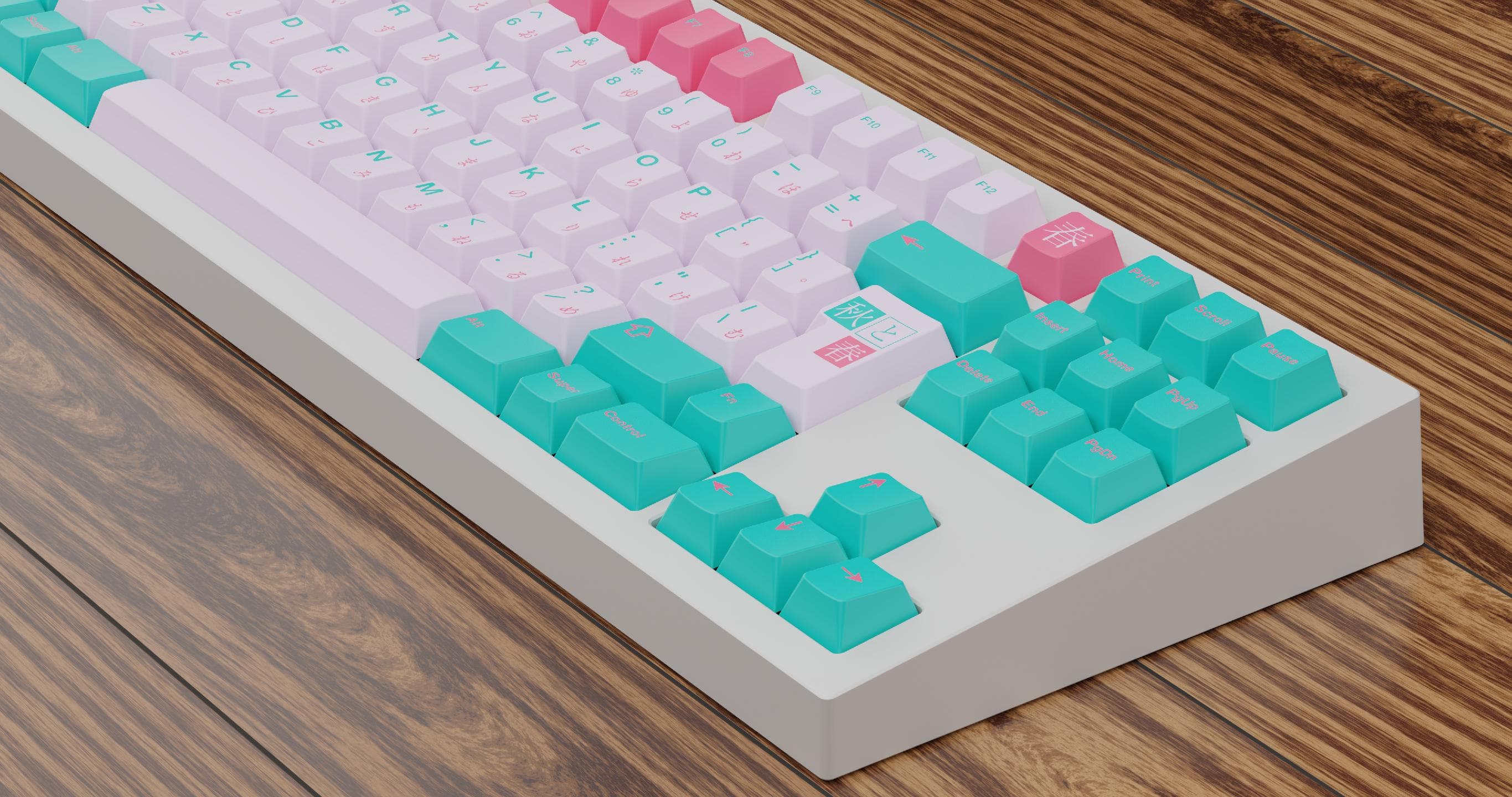 Keyreactive Autumn and Spring | Cherry dye sub pbt set | Edit 1 image 9