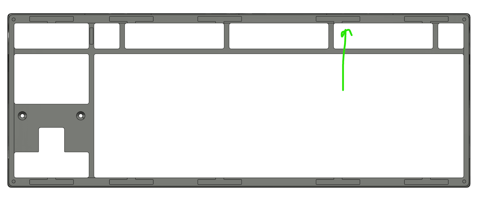 Ripple TKL - New F13 TKL from CannonKeys with an unusual mounting style image 11