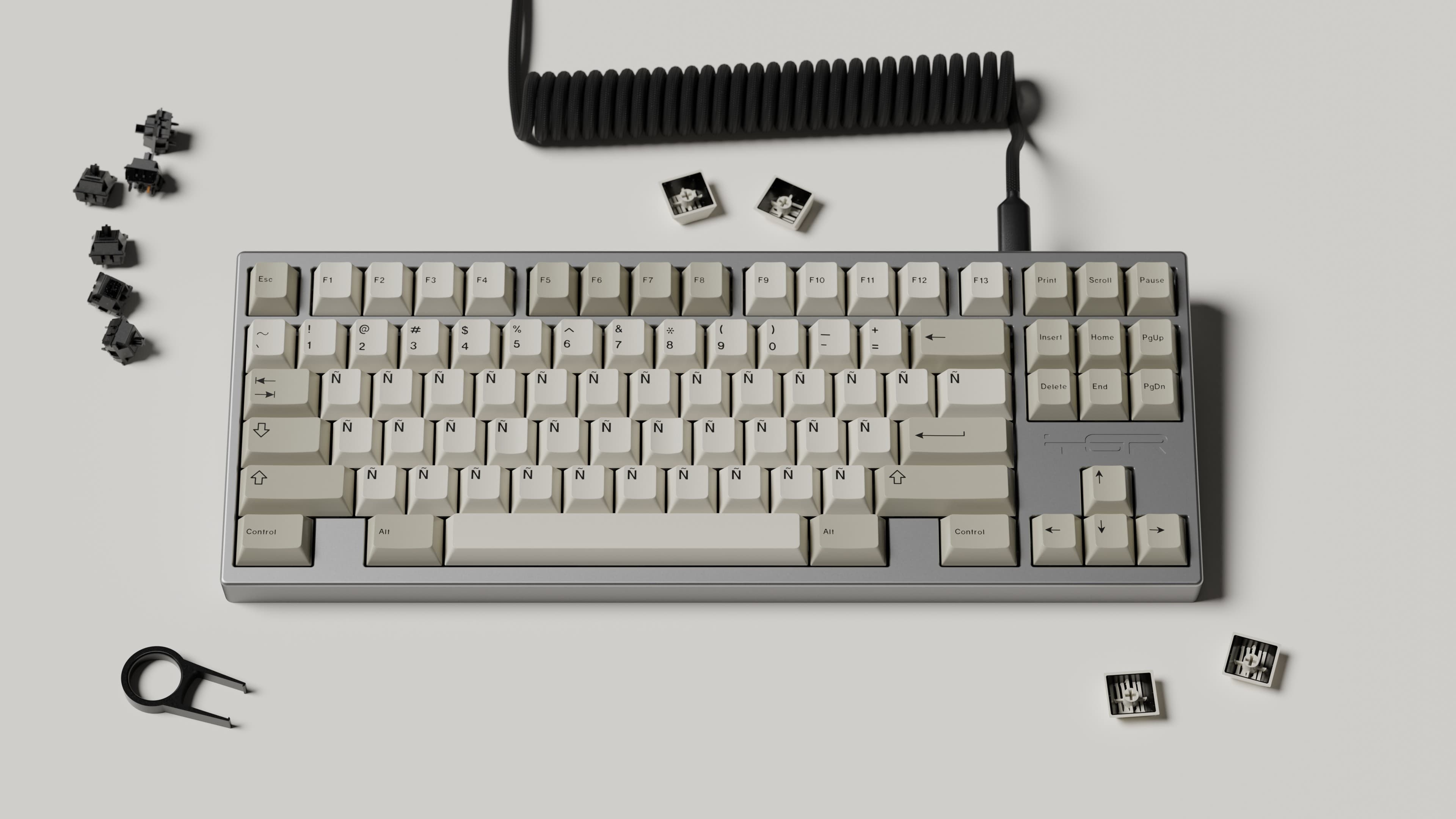 GMK WoB and Beige Ñ Addon Kit | New Renders image 4