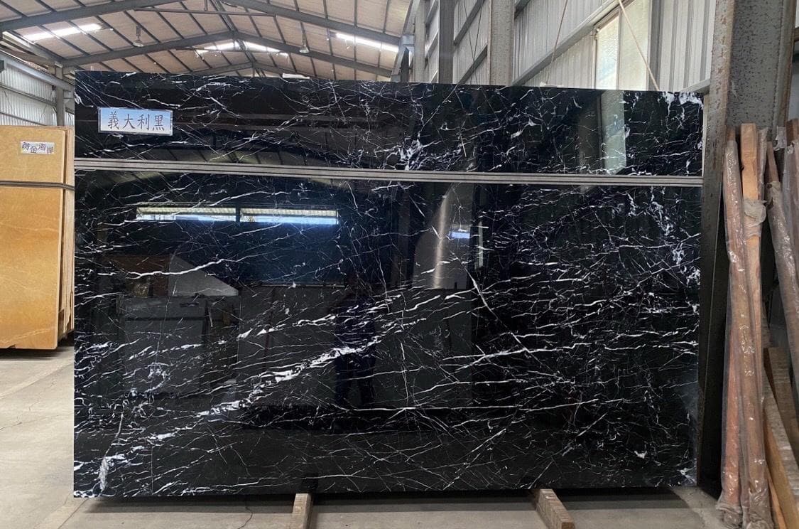 Black Nero Marble wrist rest