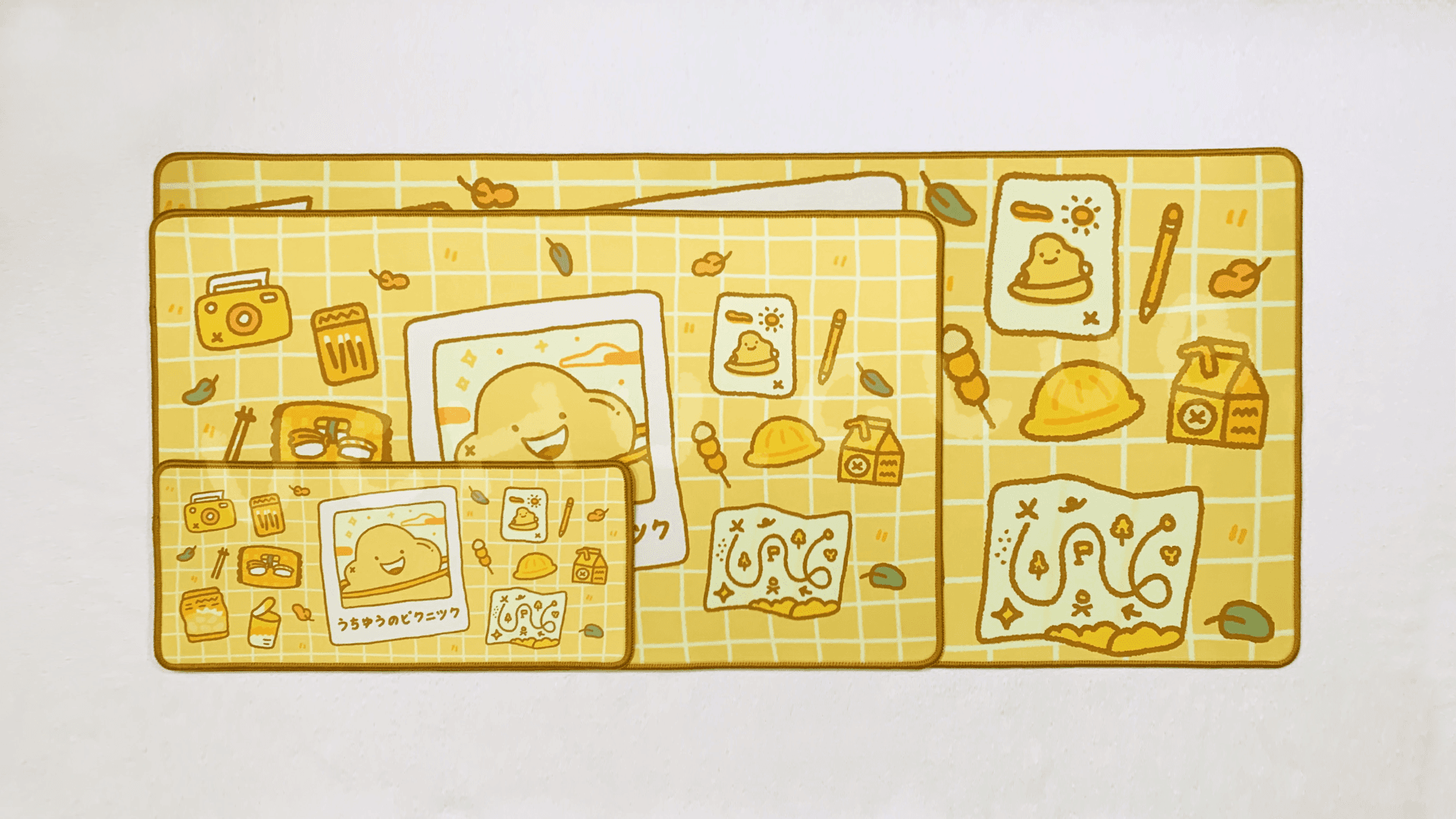 うちゅうのピクニック(uchu no pikuniku) Desk Mat - INSTOCK image 39