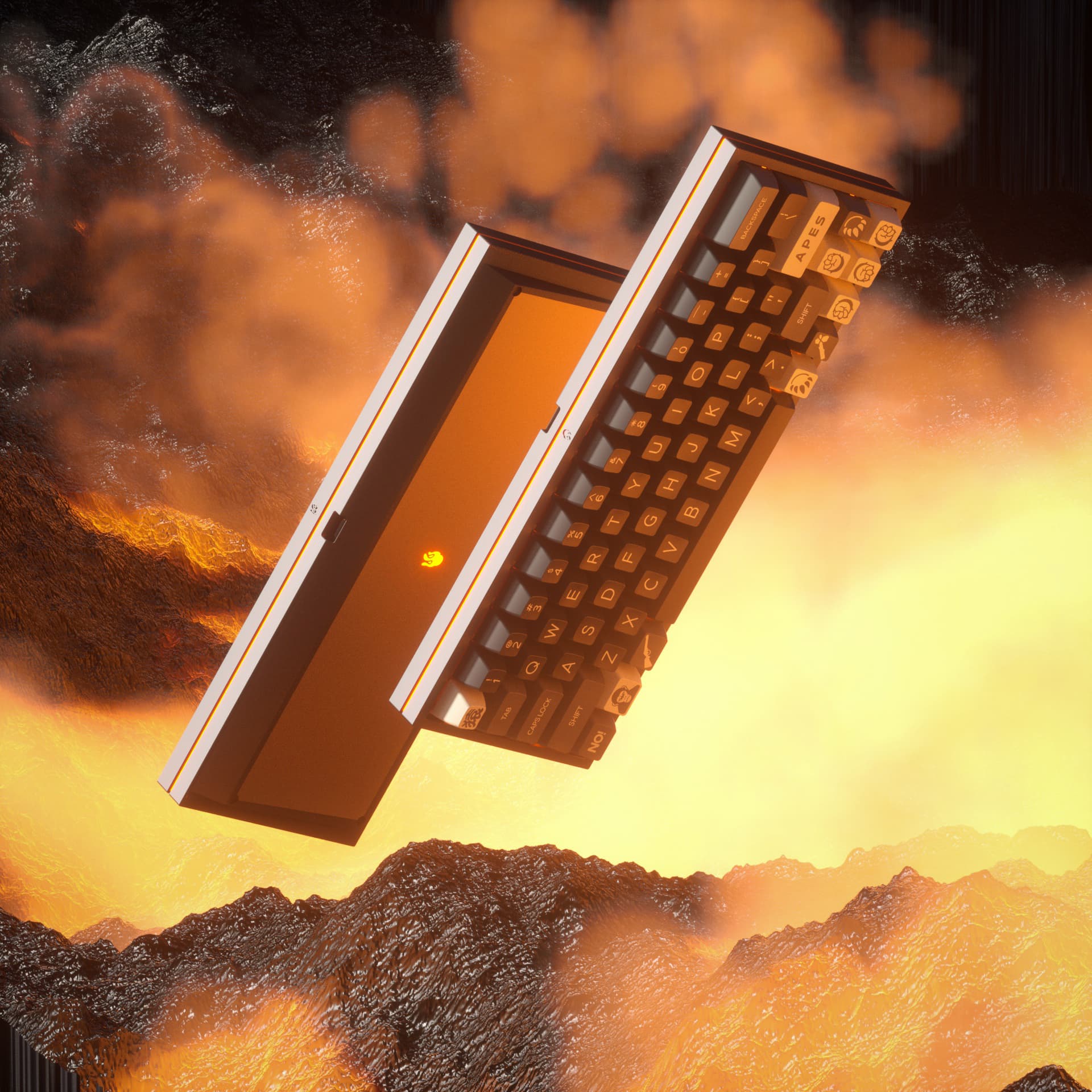 Domikey X GLOVE APES THEME PRODUCTS Keycaps & keyboard & Switchs & Pazzle image 11