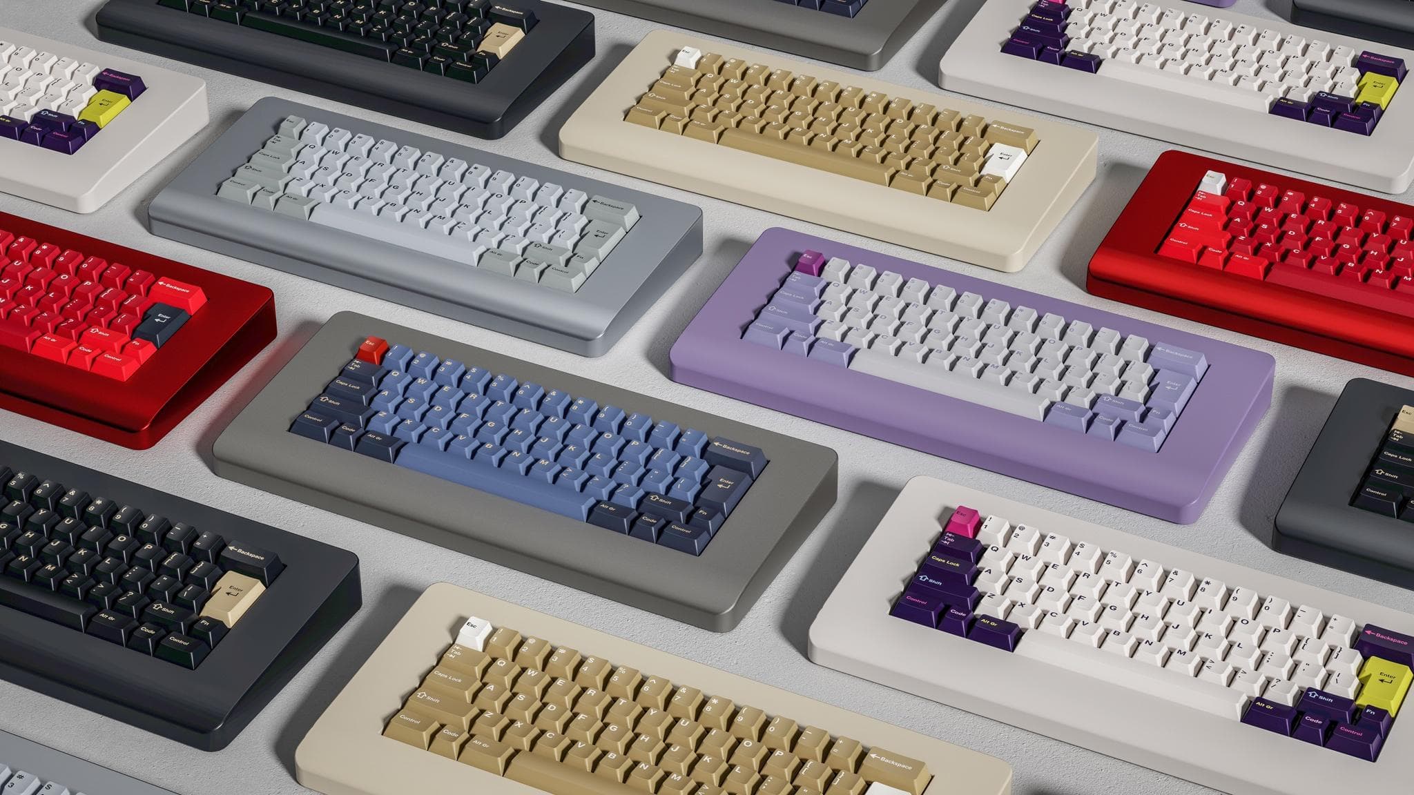 Piggy - 60% Gasket( inner frame) keyboard -(GB open!) image 17