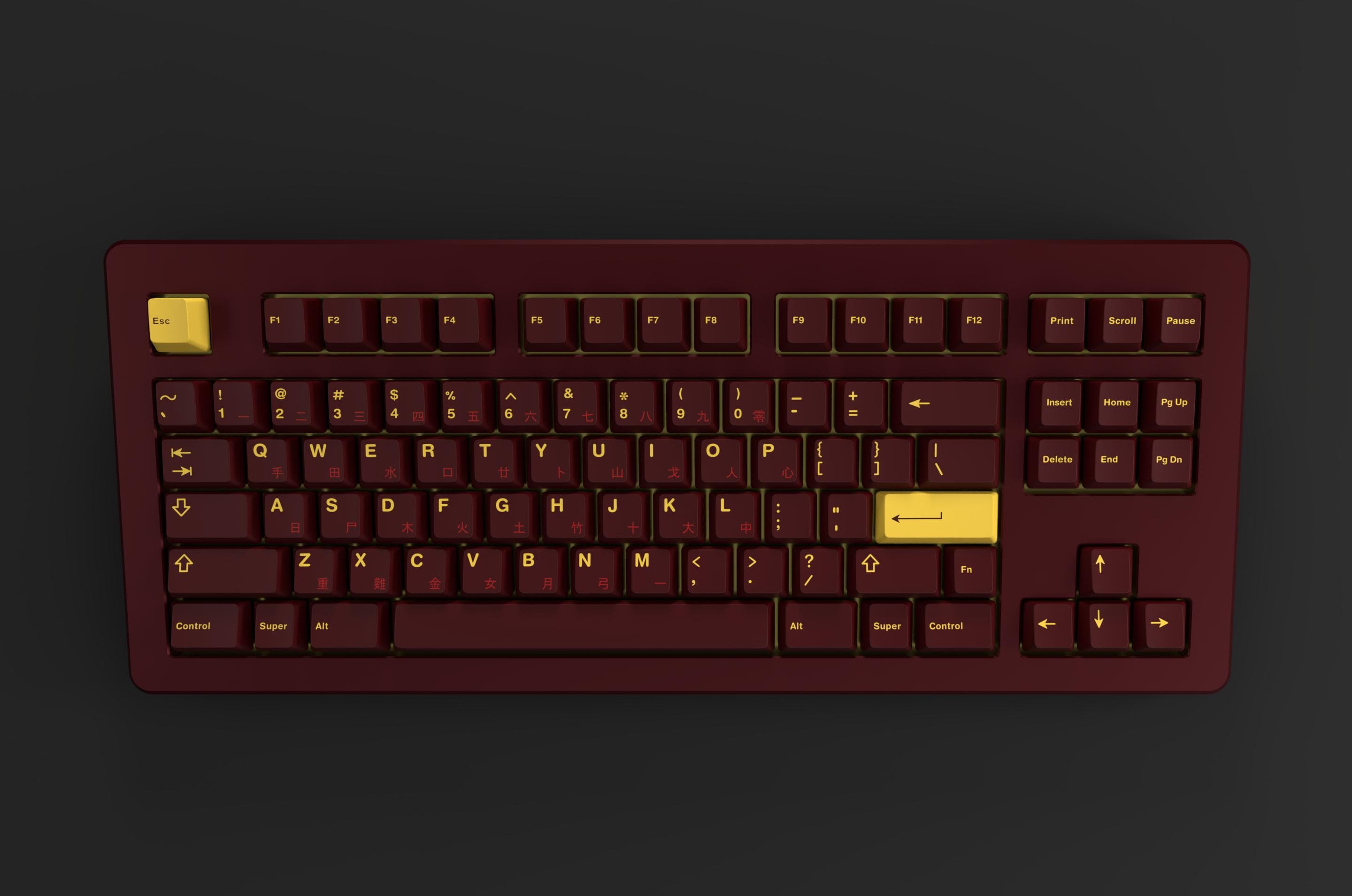 GMK Red Lantern image 14