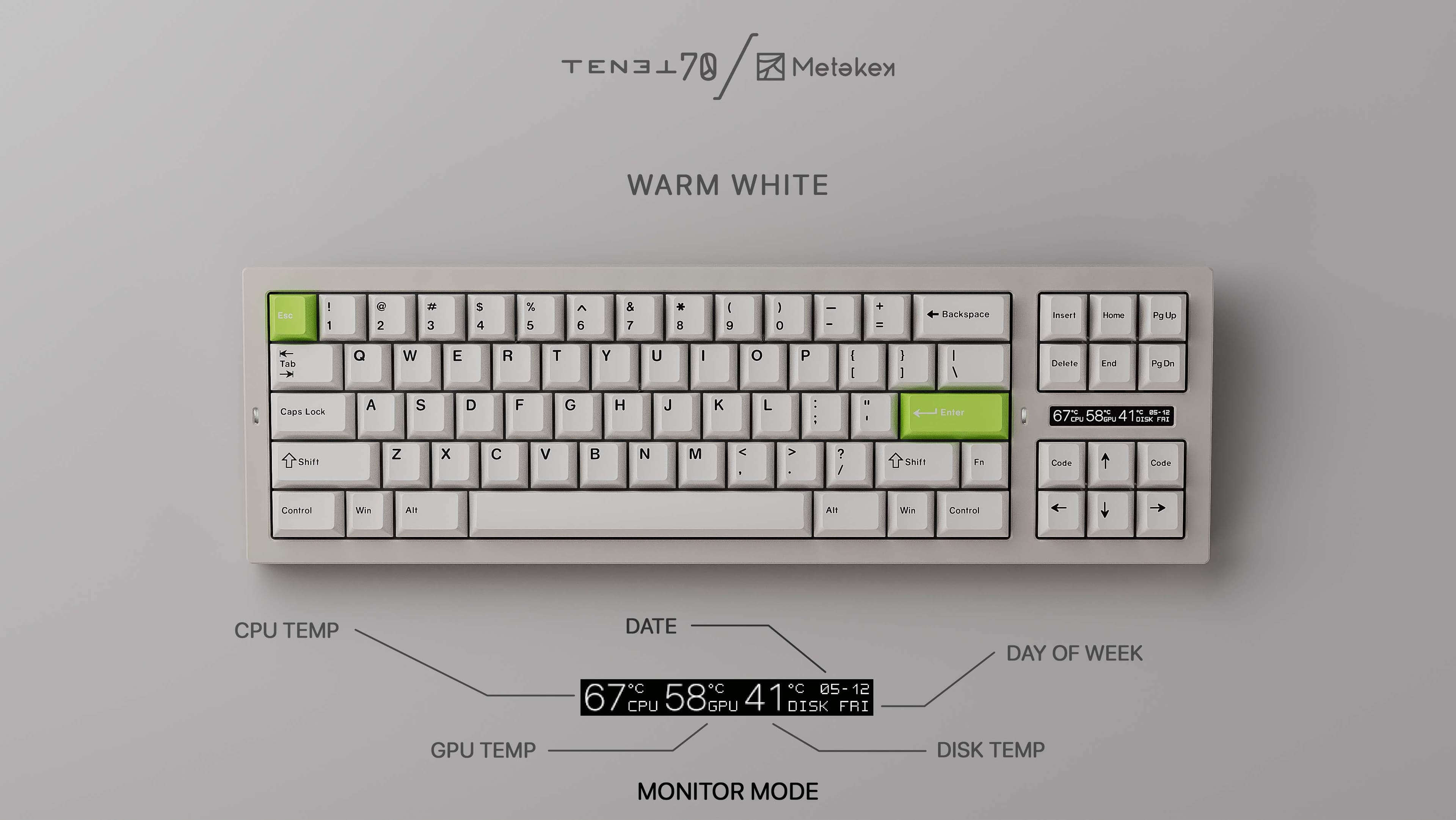 TENET 70% Keyboard Kit with OLED Screen | GB coming up on 06/20 image 19