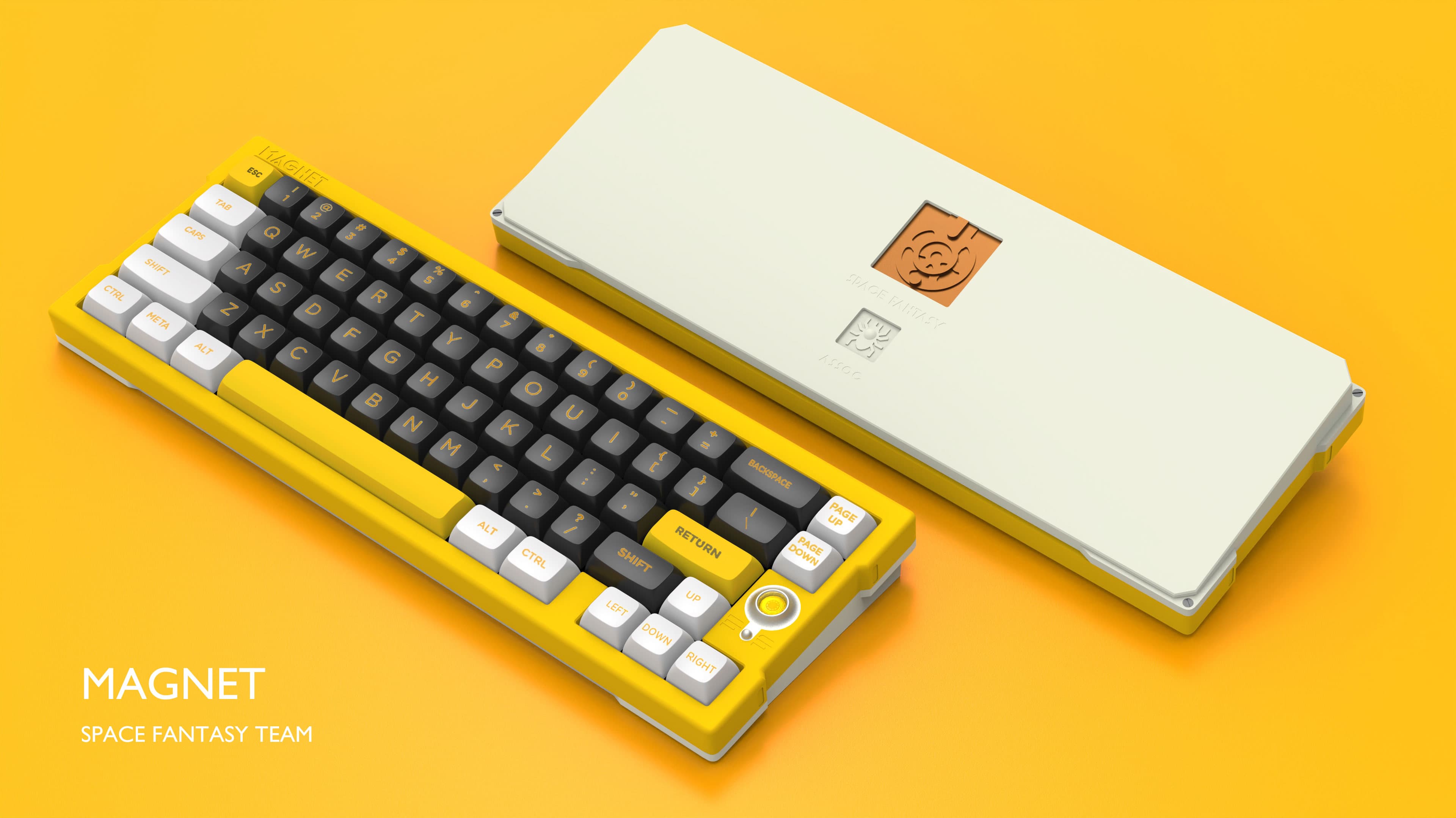 Magnet -65% keyboard-Gasket/ Bluetooth/Hotswap(update additional indicator) image 2