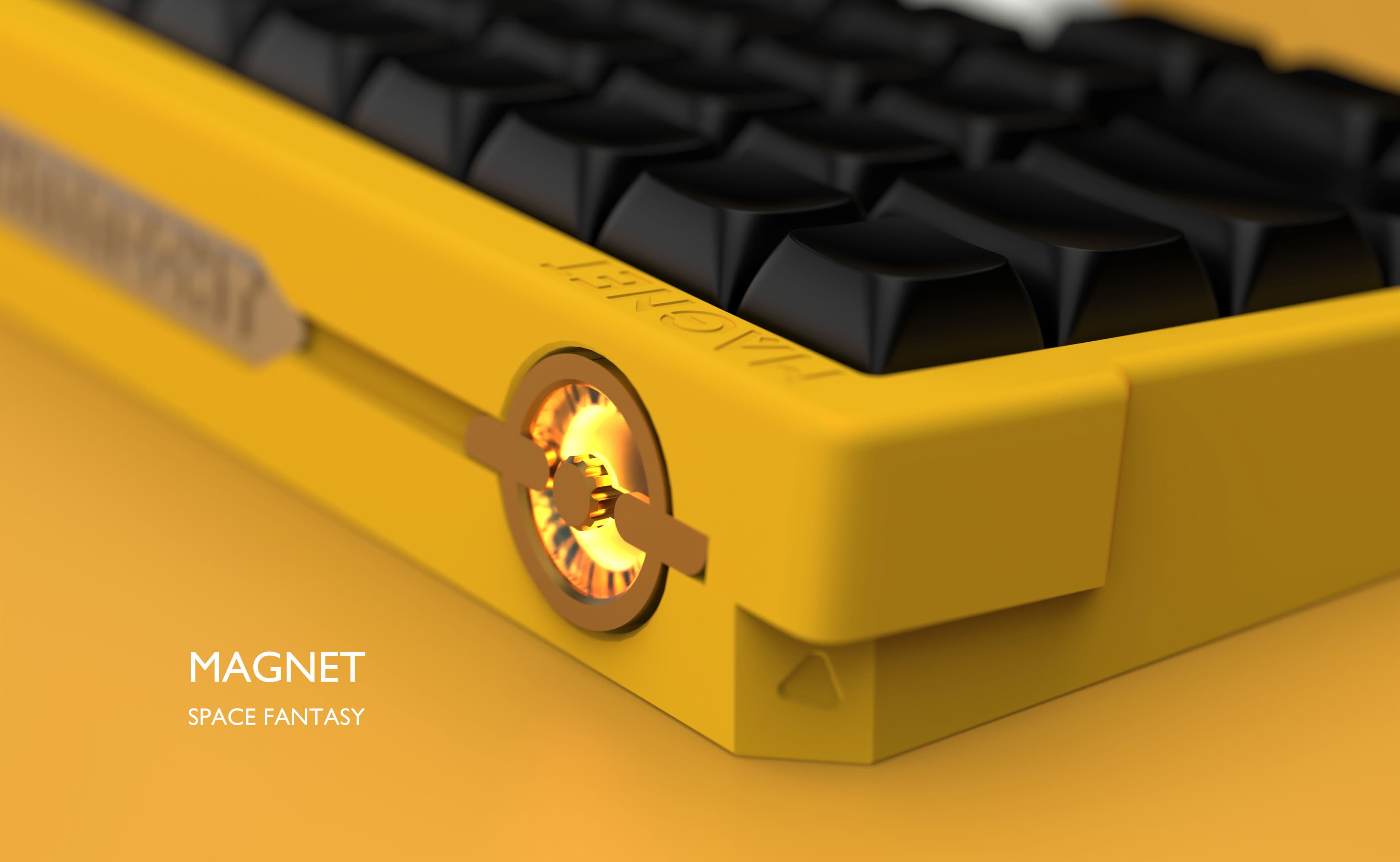 Magnet -65% keyboard-Gasket/ Bluetooth/Hotswap(update additional indicator) image 6