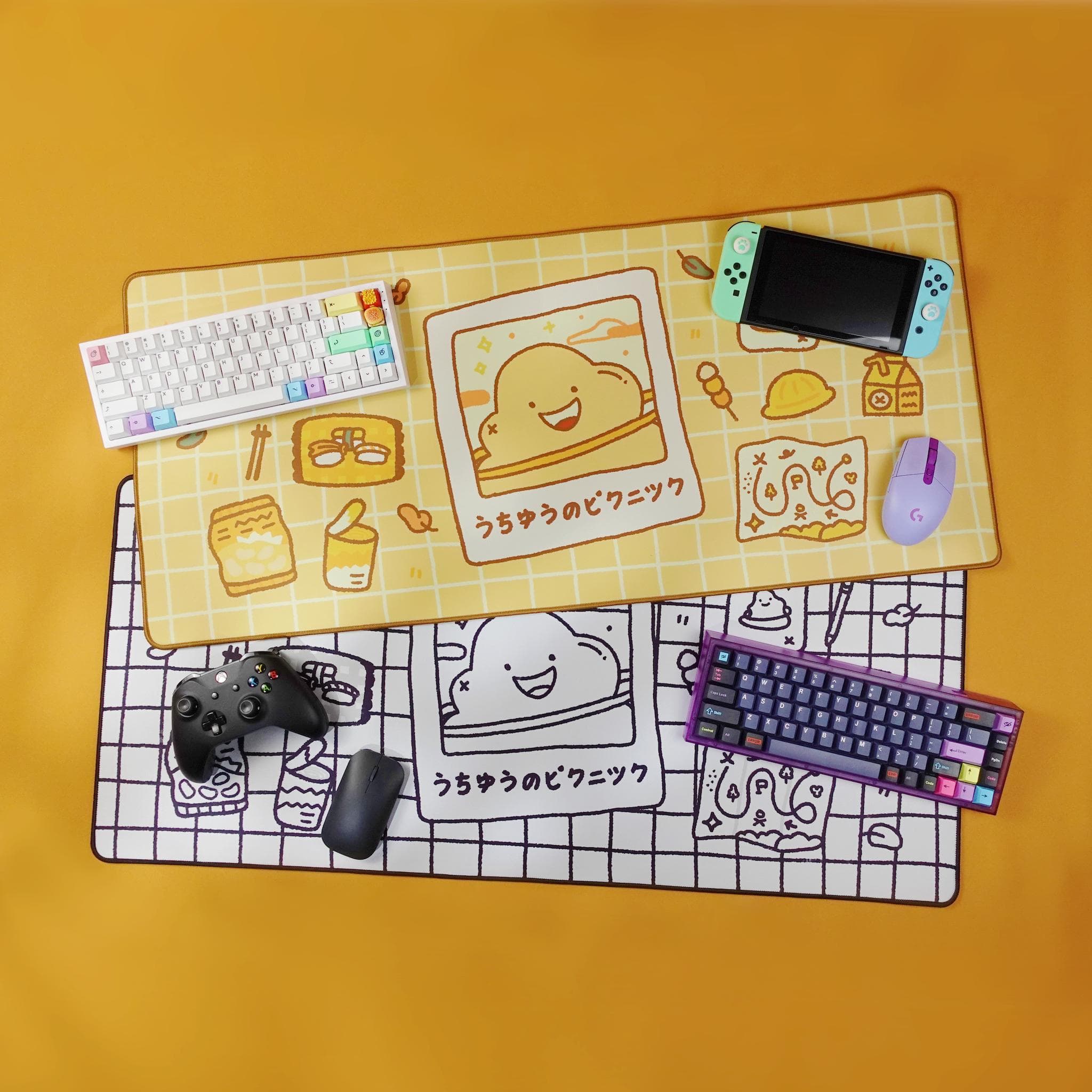 うちゅうのピクニック(uchu no pikuniku) Desk Mat - INSTOCK image 60
