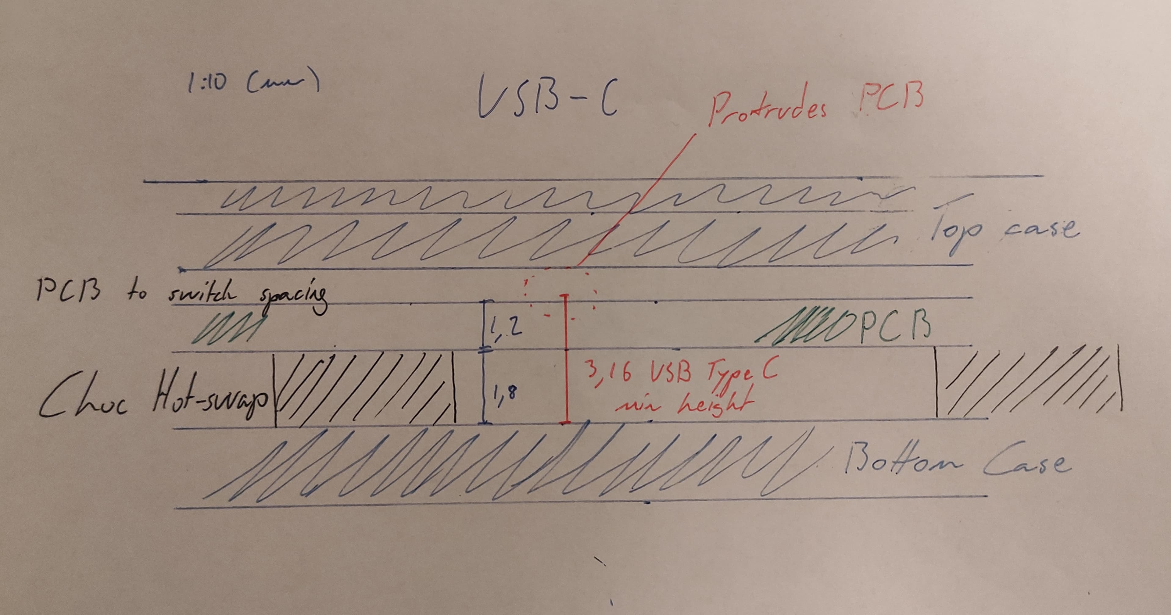 Borne V2 - A slim, wireless and split keyboard image 3
