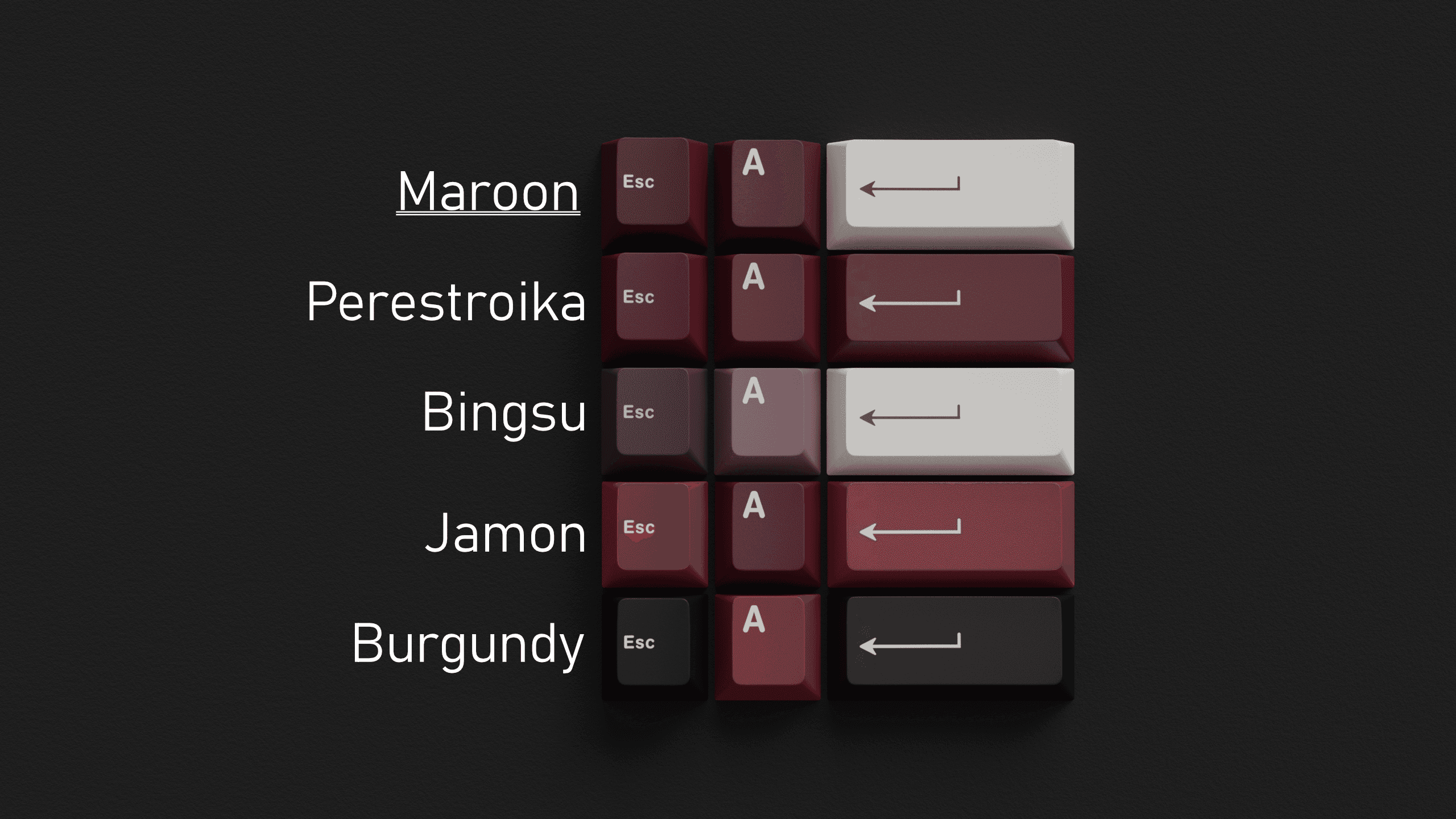 GMK Maroon | GB March 28th! image 2