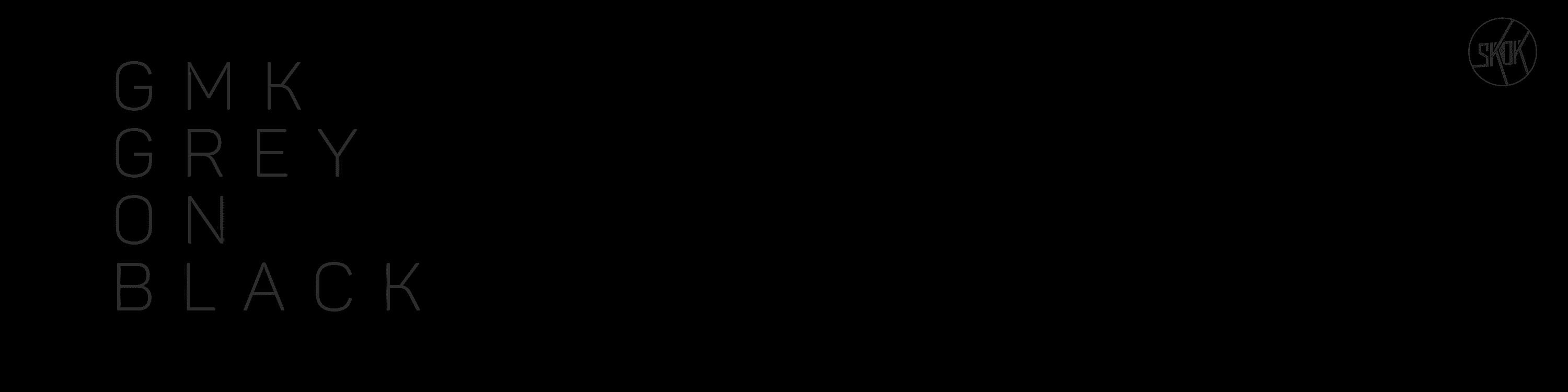 GMK Grey on Black // GB Extended Til Sunday Feb 20th image 20