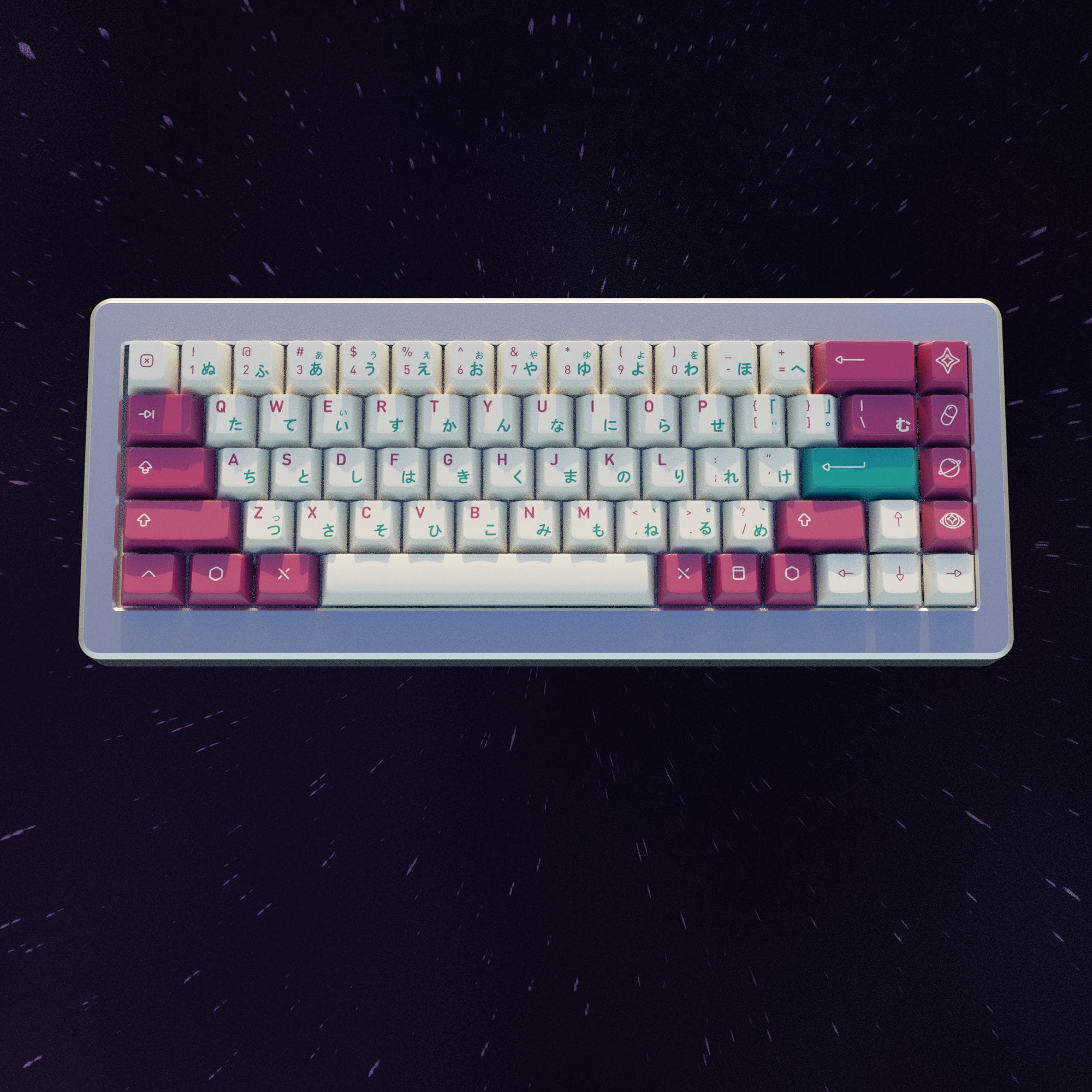 KBM Starlight Dreams - Dyesub keycapset
