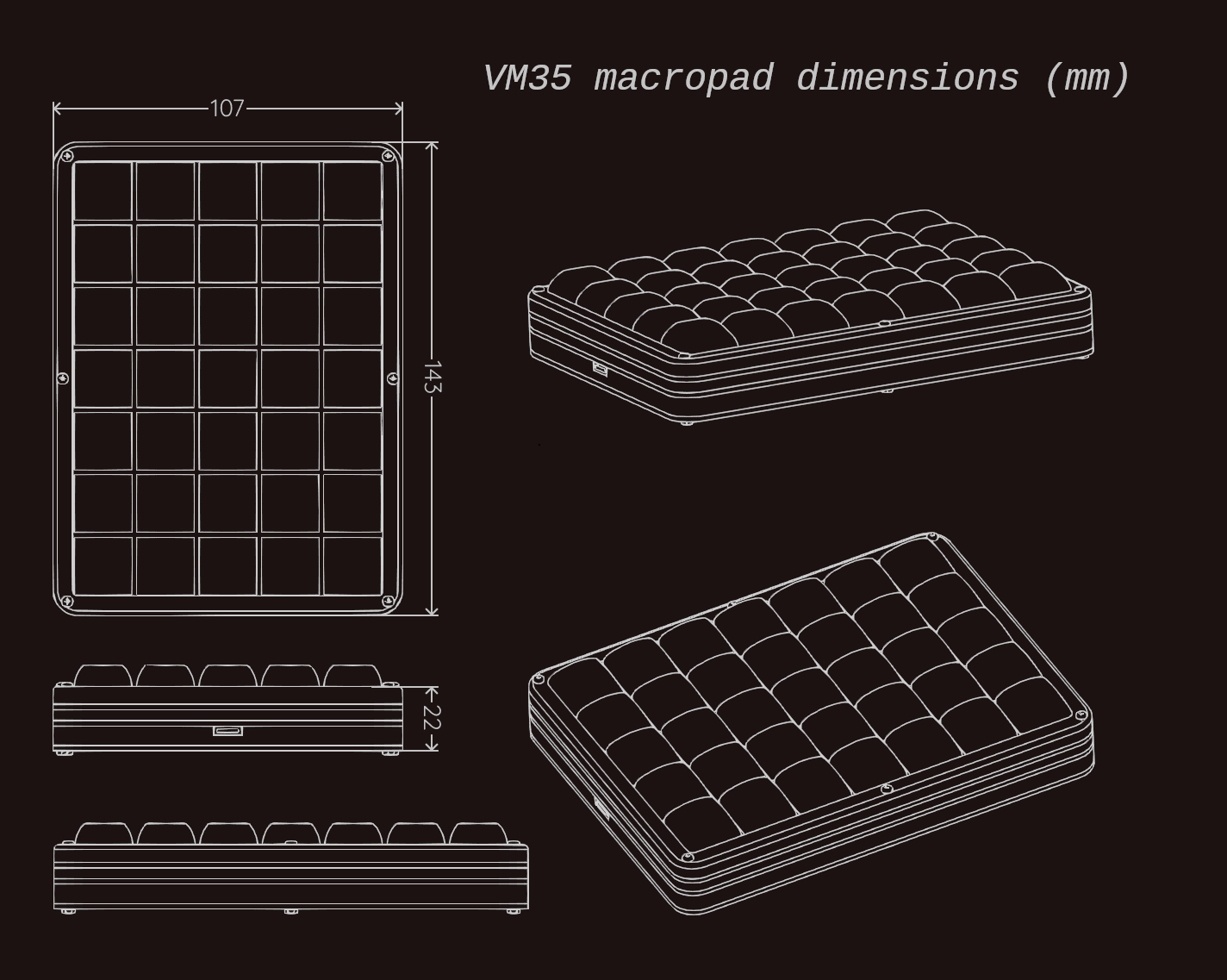 VM35 Wireless Macropad image 3