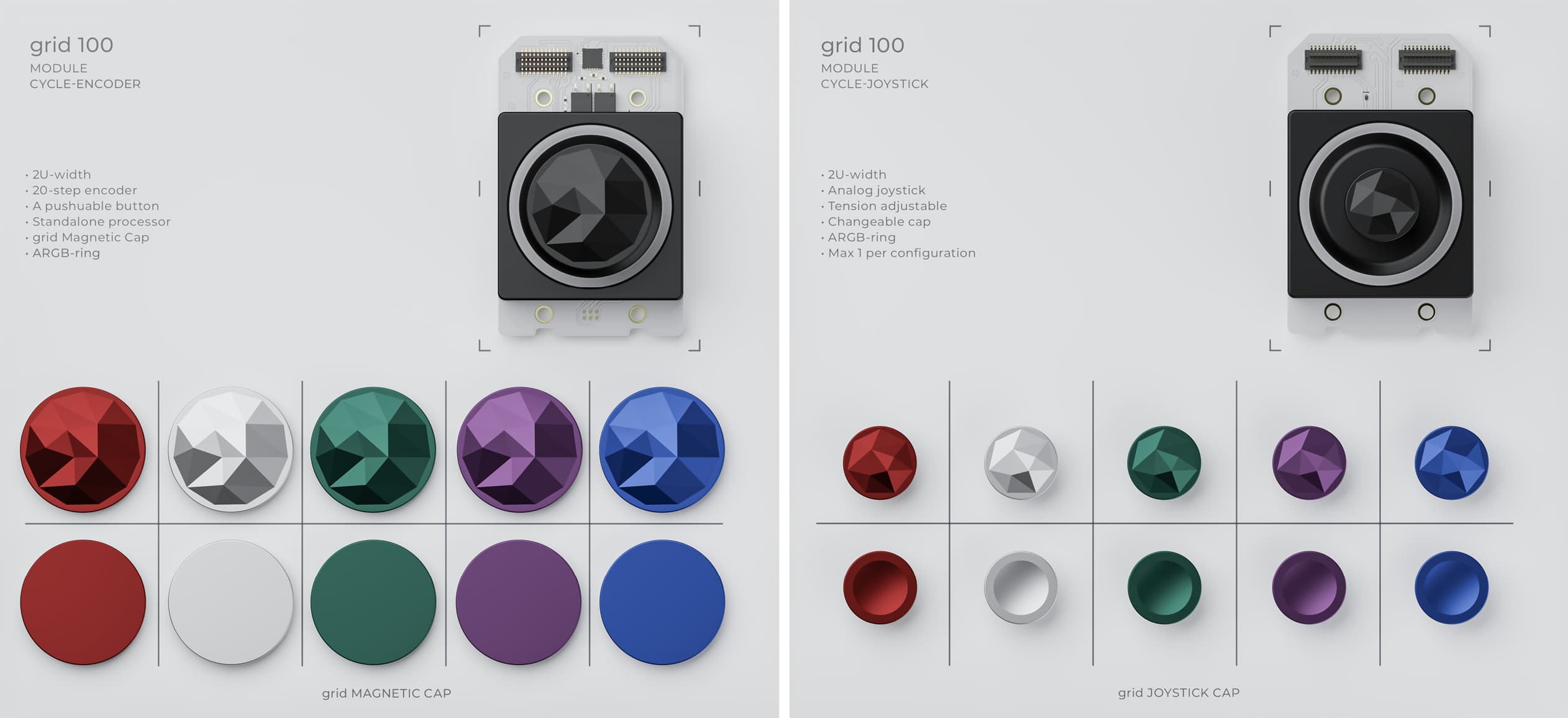 grid 100, 10% modular keypad image 10