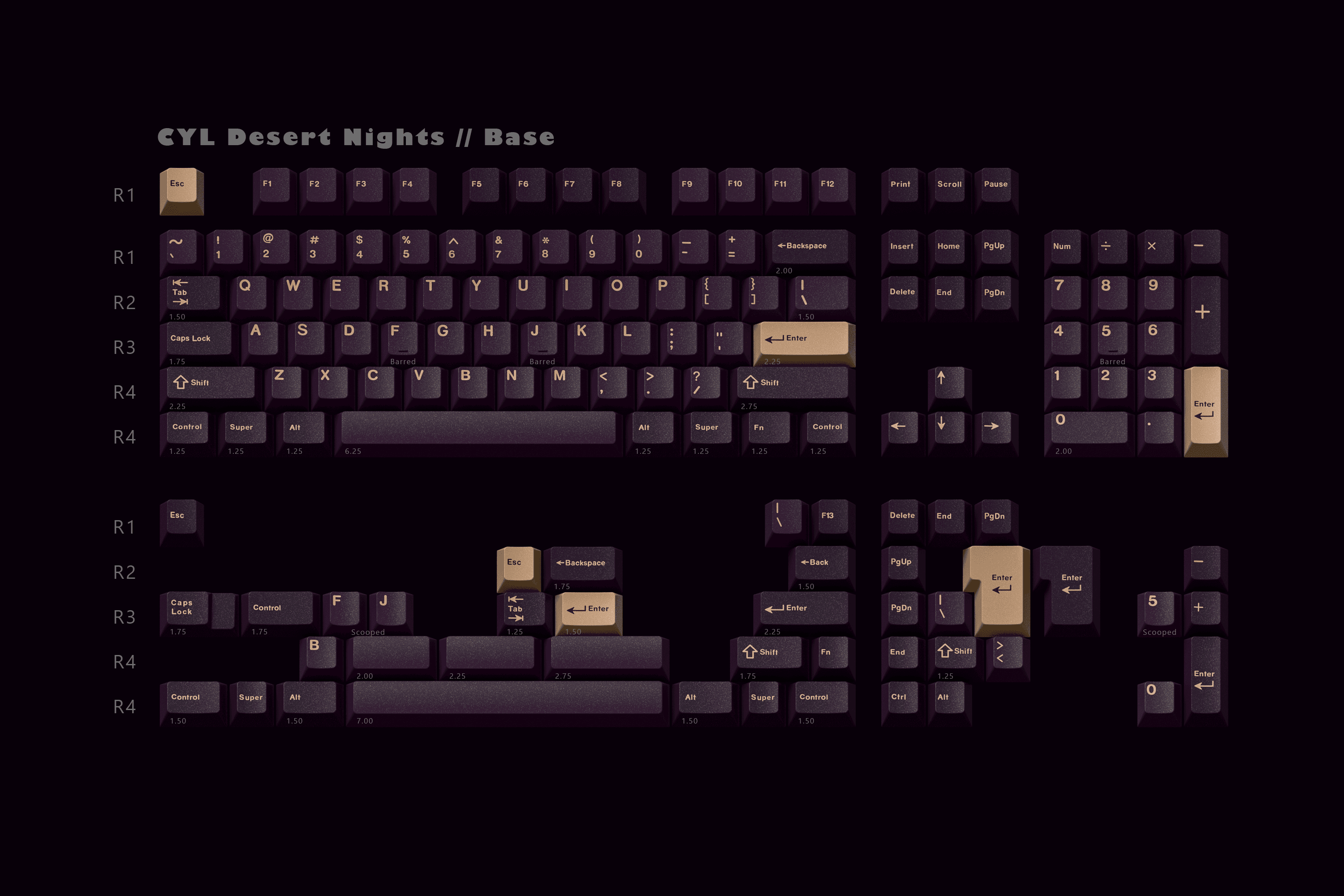GMK CYL Desert Nights image 4