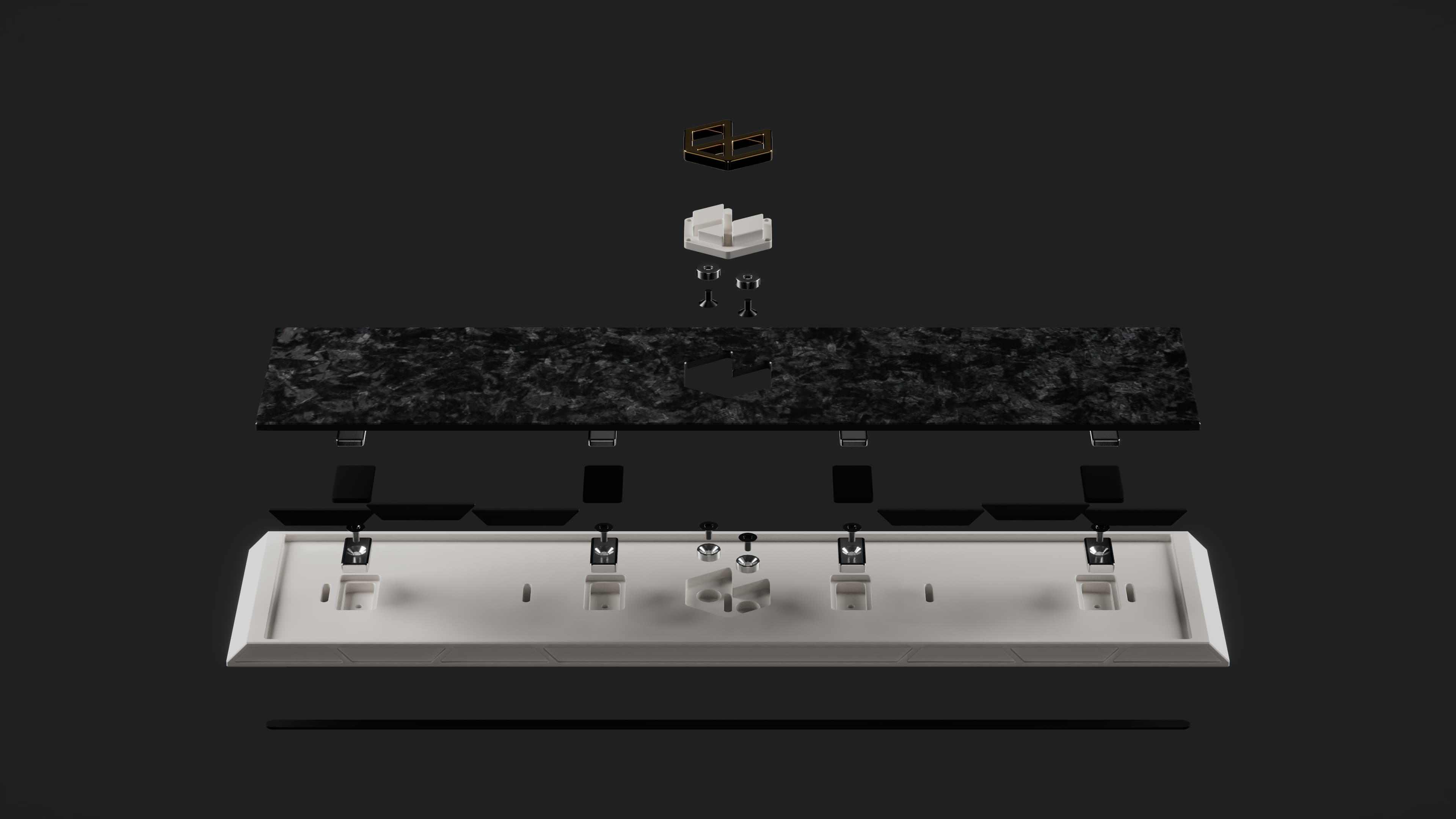 AeroBoard70 & Wrist Rest with new colors of Powder coat image 54