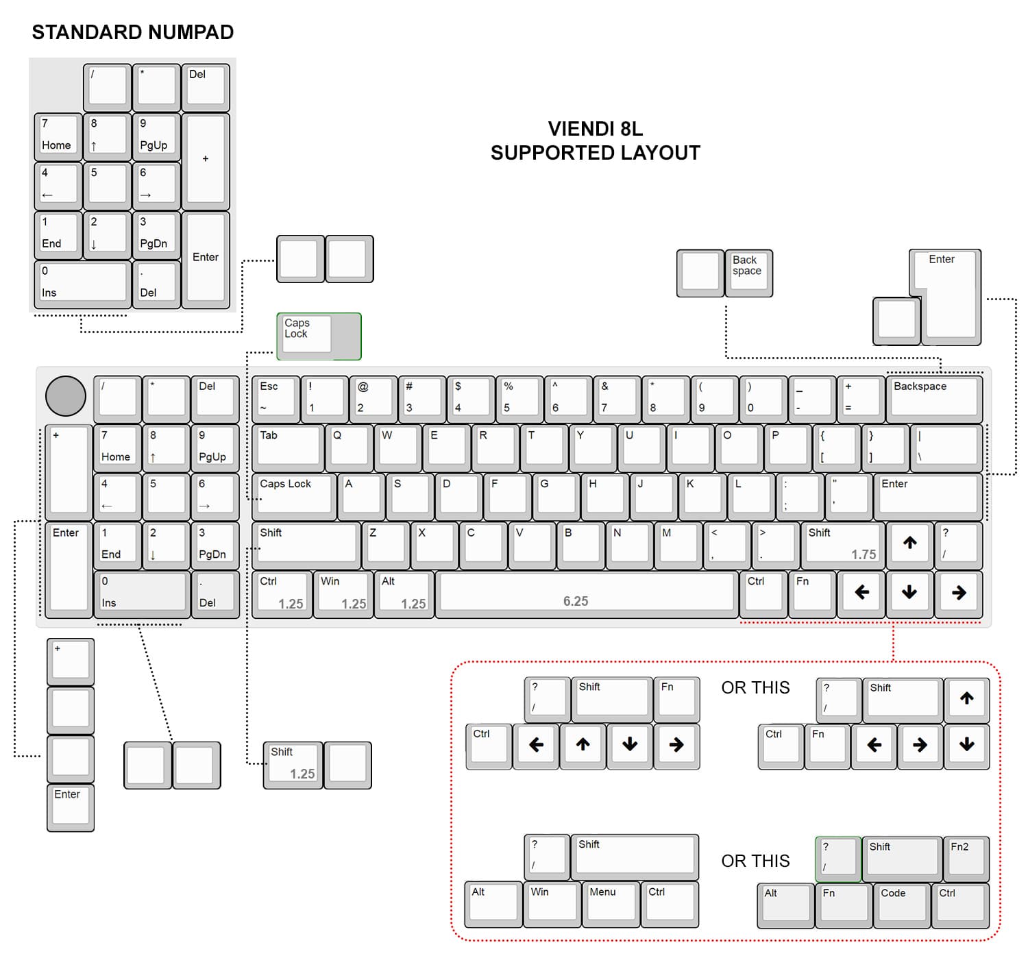 VIENDI 8L - Elegant. Southpaw 60. Knob | GB lives until Nov 14 2021 image 5