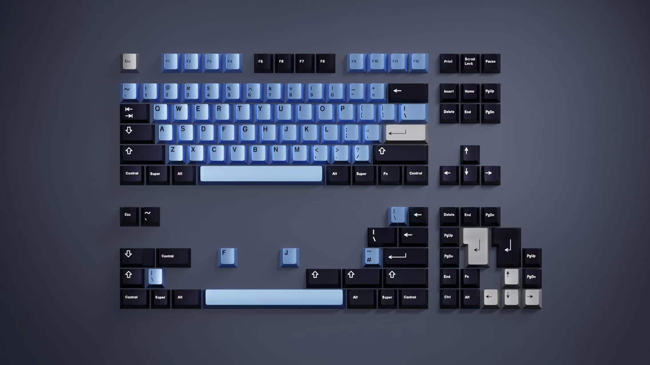 Aluminium Mizu Keycap, Aurora x Mizu AE - GB will end in 24 hours image 13