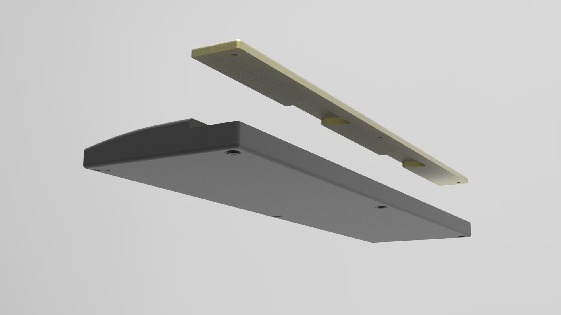 Goju.works Aluminum/Brass Wrist Rest image 4