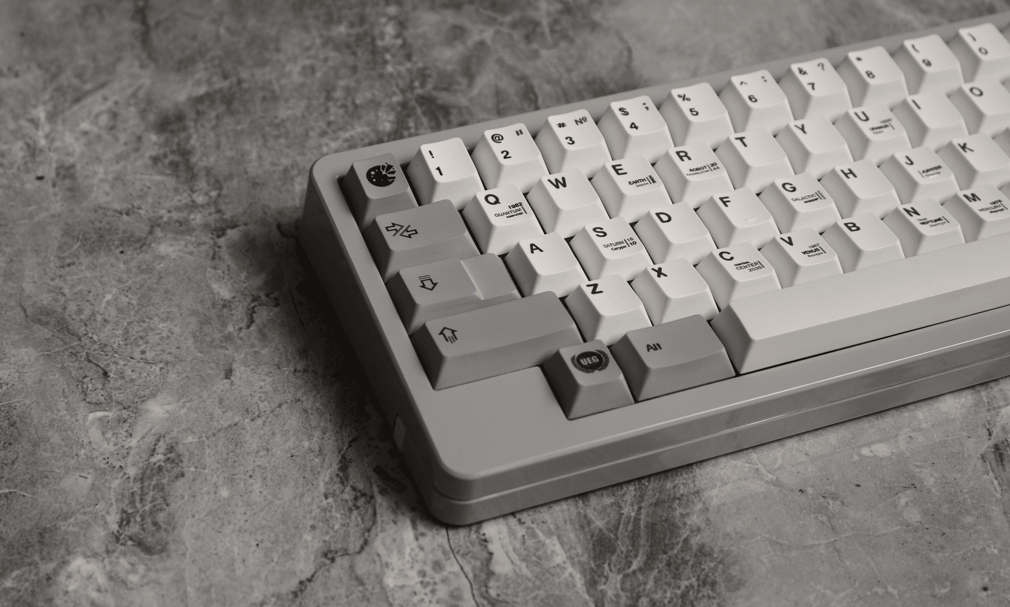 $49 Budget-Friendly Space Crisis PBT Keycaps Set, Preorder, Fast Delivery image 9