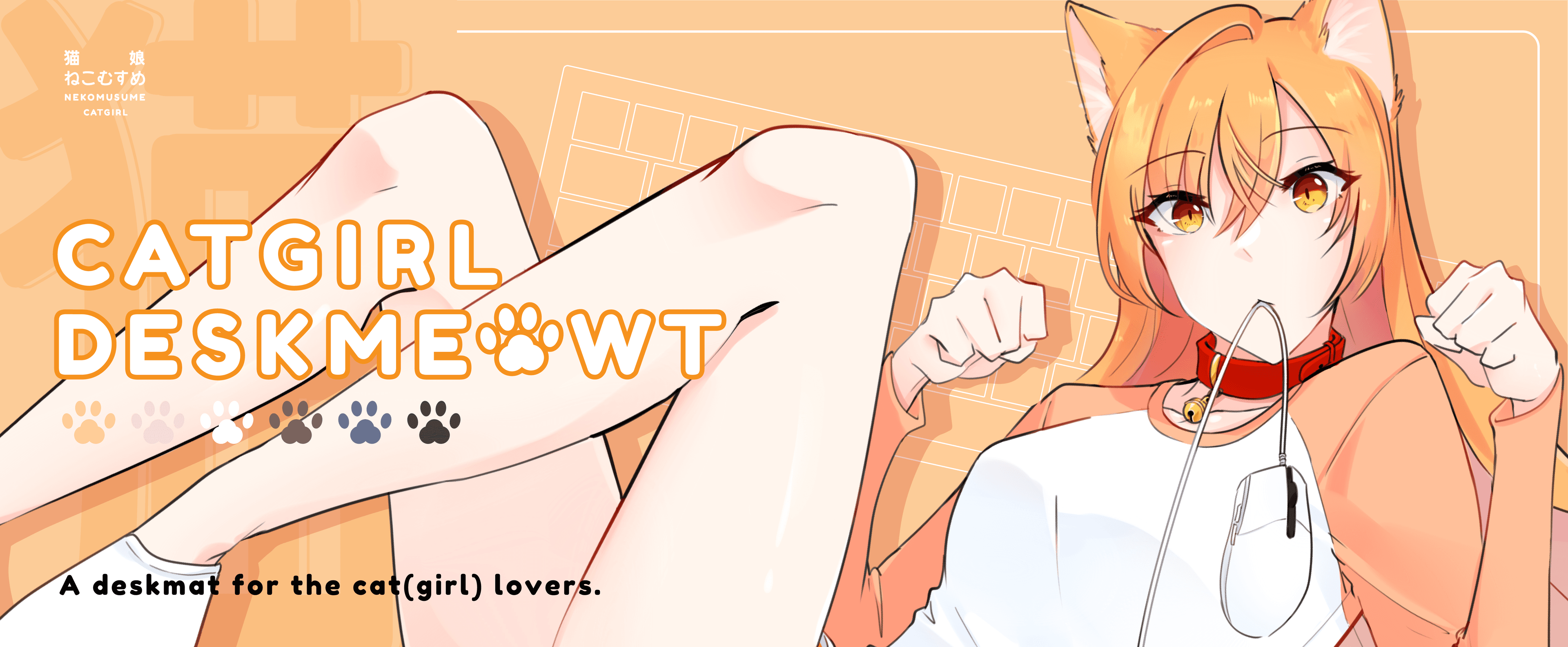 Catgirl Deskmeowt || GROUP BUY NOW LIVE