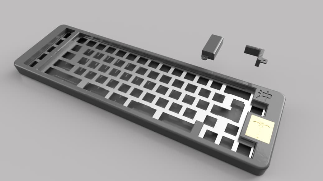 OKey V1 - 65% Top Mount Keyboard with SP Macro Row image 2