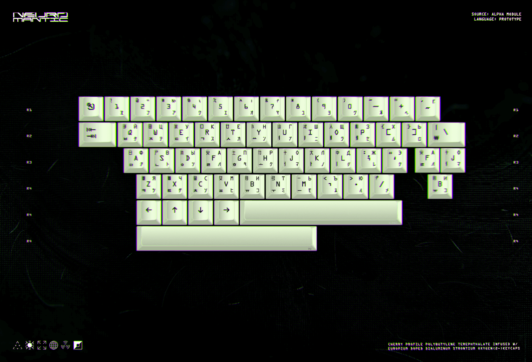 PBT Neuromantic (Glow in the Dark Cherry Keycaps) - Updated image 20